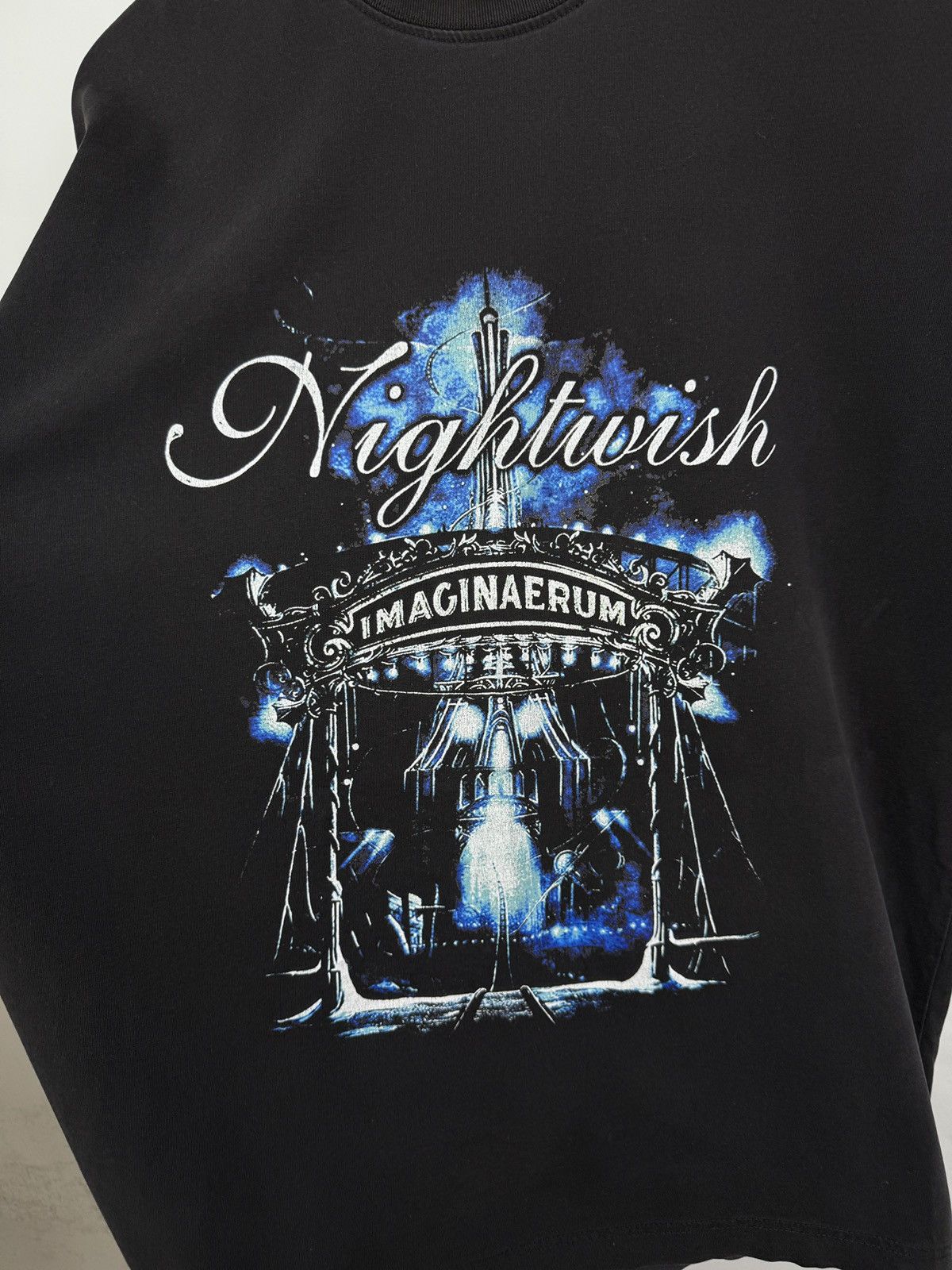 Giant 🇫🇮 Vintage Nightwish Imaginaerum Symhonic Metal T-Shirt Retro Size US L / EU 52-54 / 3 - 4 Thumbnail