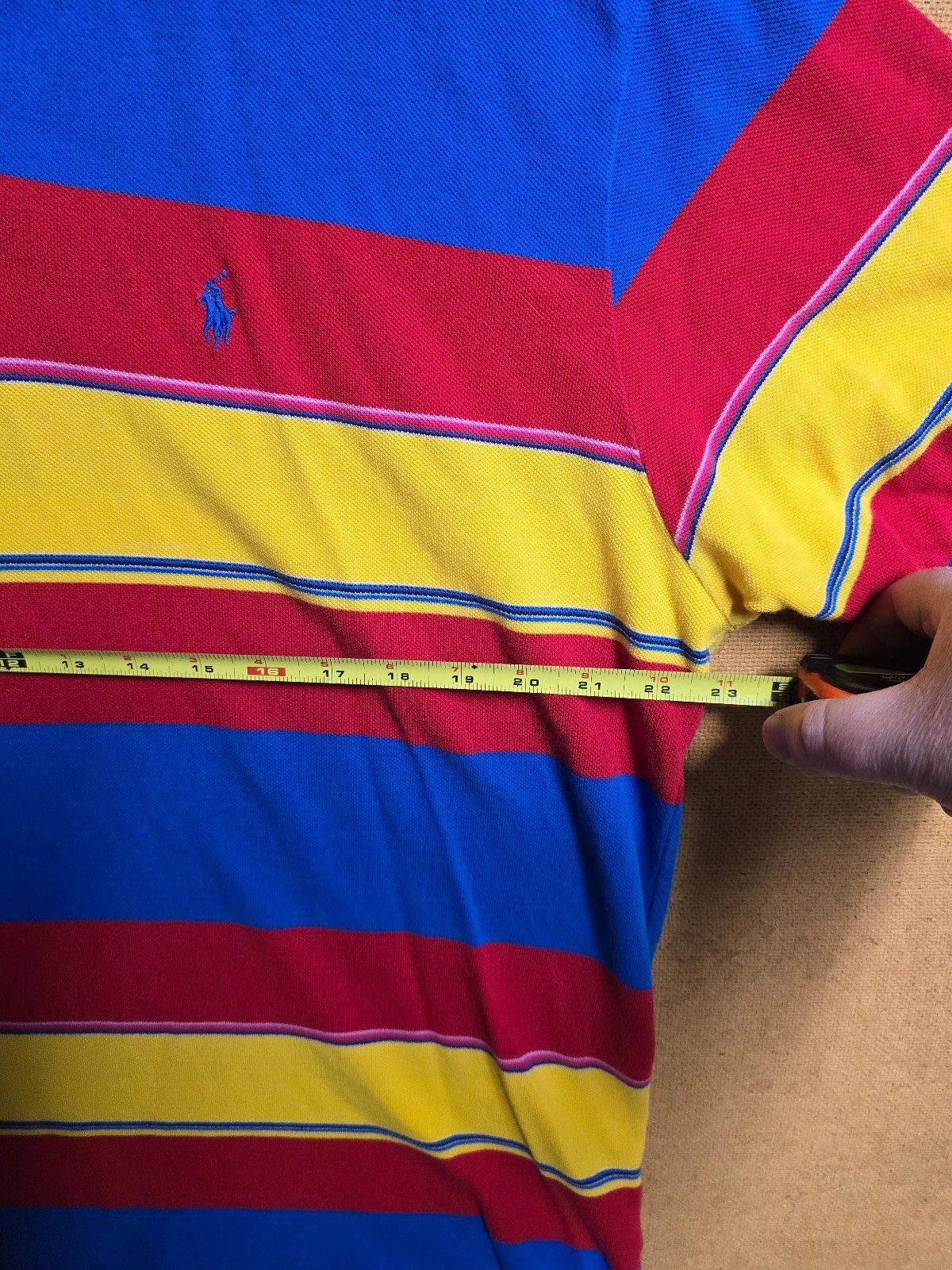 Polo Ralph Lauren Vintage Ralph Lauren Polo Shirt XL Yellow Stripes Size US XL / EU 56 / 4 - 5 Thumbnail