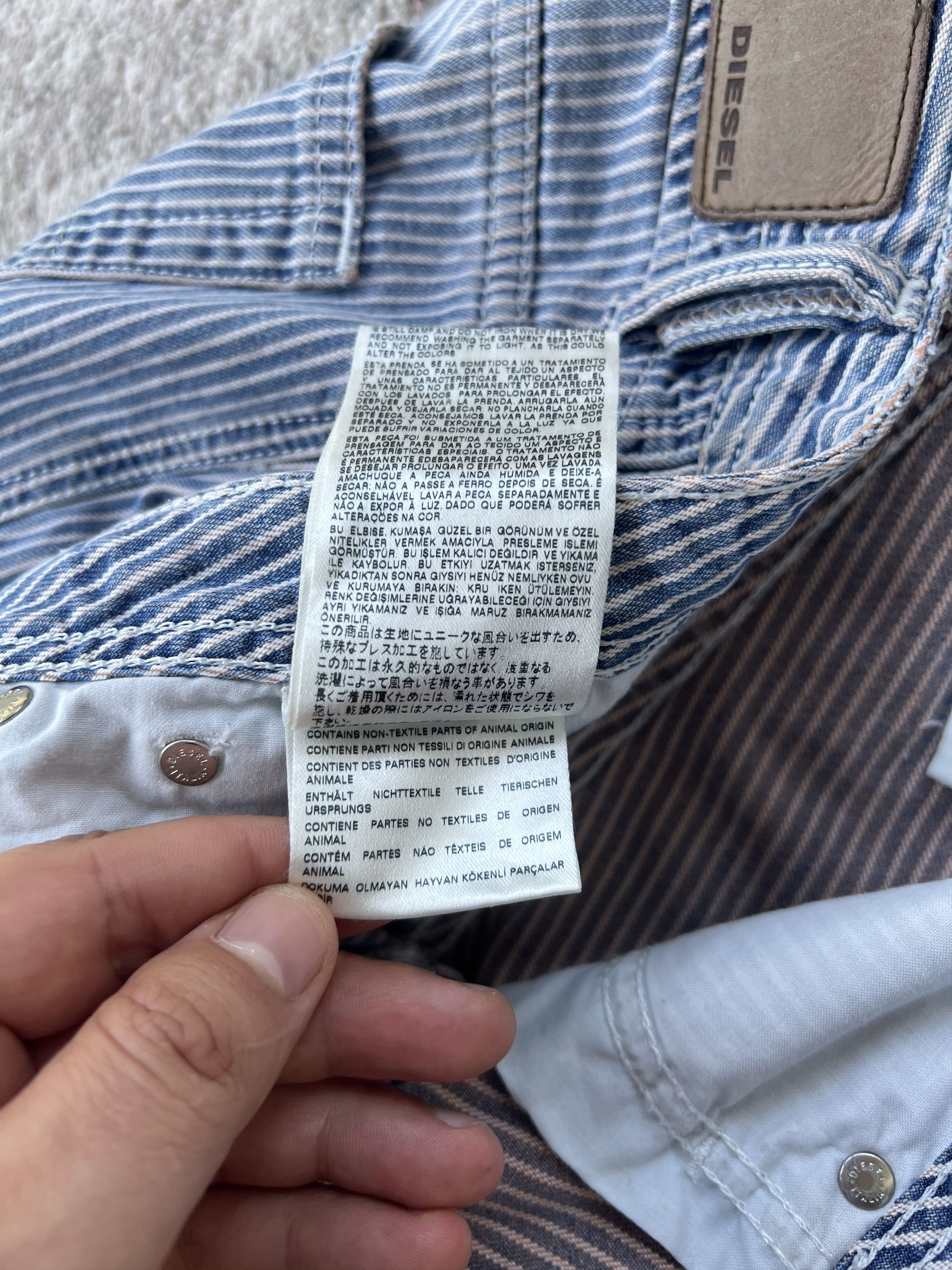 Diesel Diesel Shioner Jeans Size US 34 / EU 50 - 9 Thumbnail