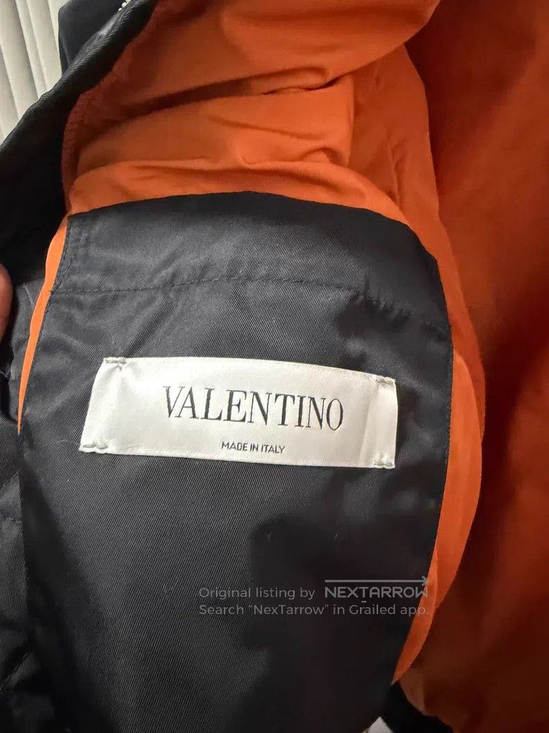 Valentino Valentino Black bomber jacket Size US M / EU 48-50 / 2 - 4 Thumbnail