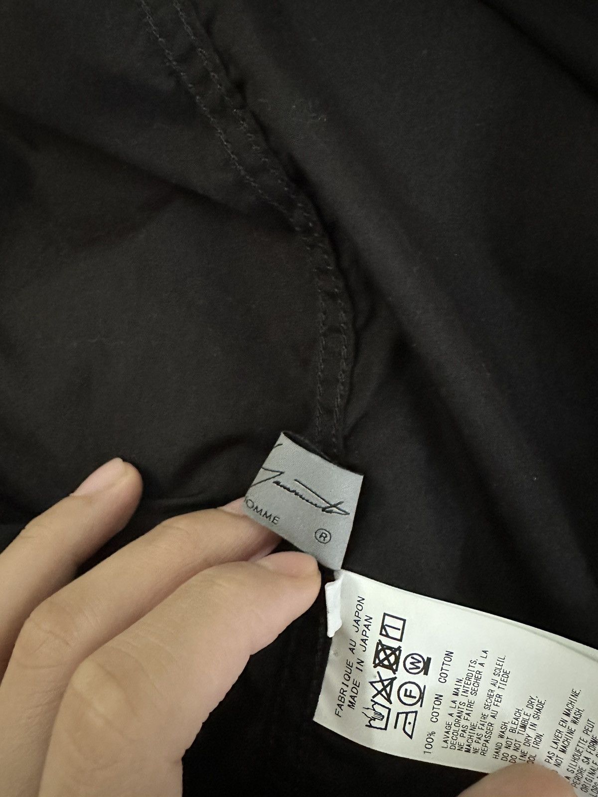 Yohji Yamamoto Yohji Yamamoto long button up shirt runway 2021 Size US L / EU 52-54 / 3 - 8 Thumbnail