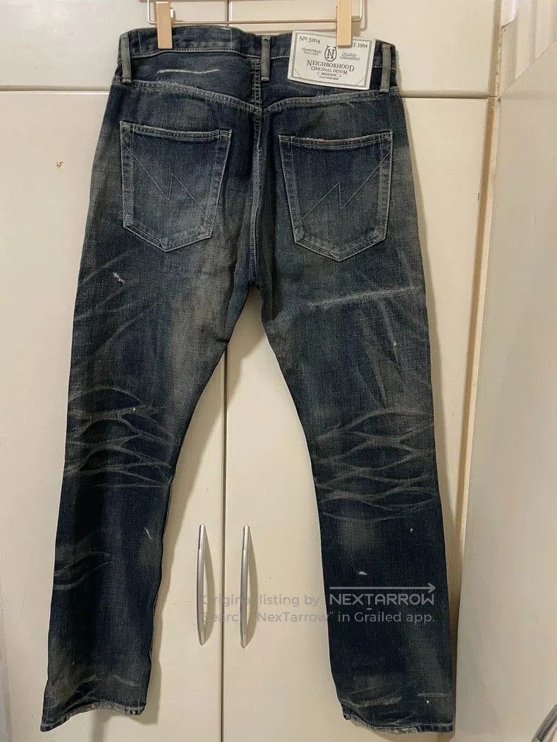 Neighborhood NEIGHBORHOOD 7th Anniversary Denim Jeans. Size US 43 - 4 Thumbnail