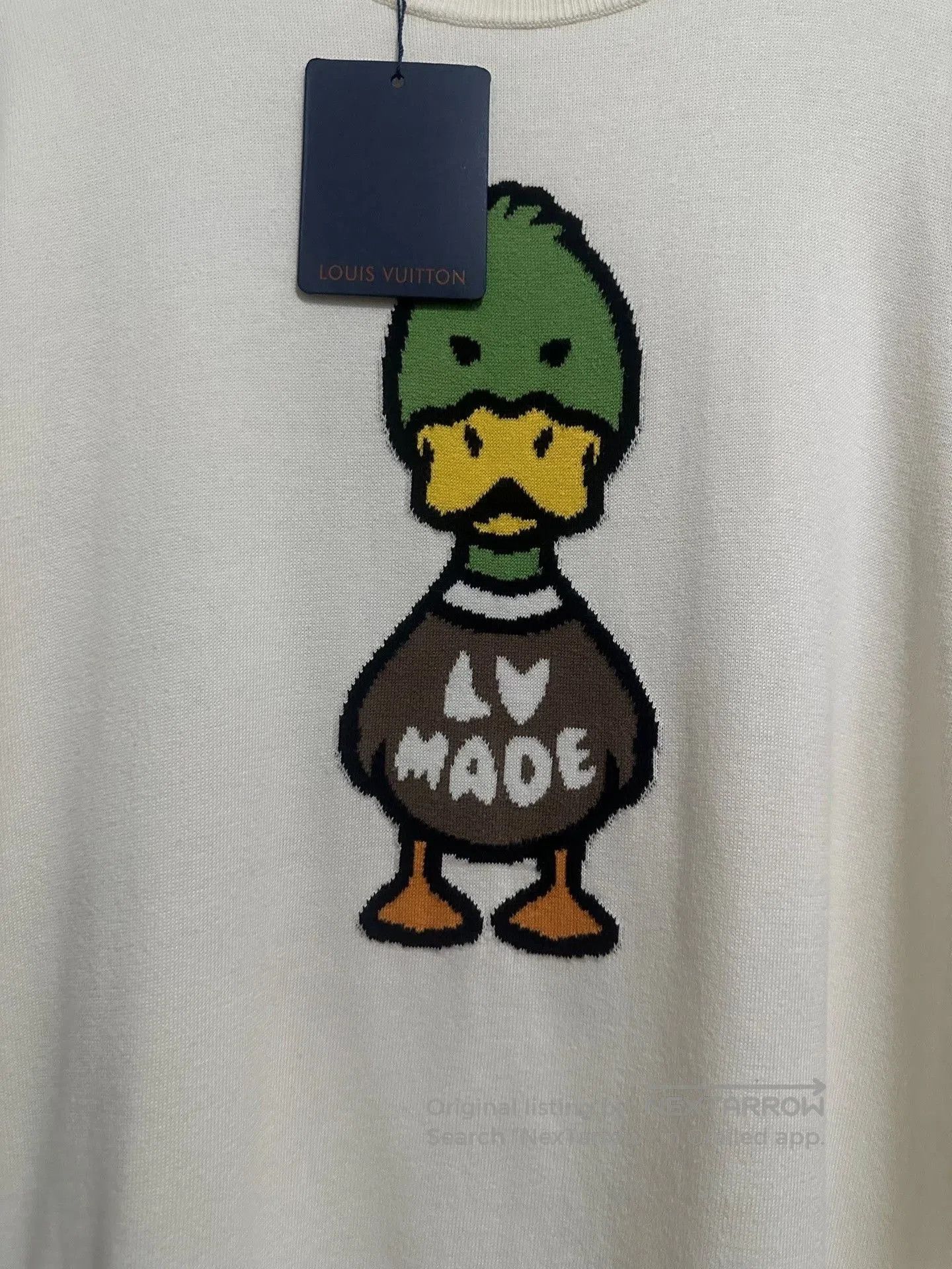 Louis Vuitton LV Nigo2 Duck Intarsia Knit Short. Size US XL / EU 56 / 4 - 2 Thumbnail