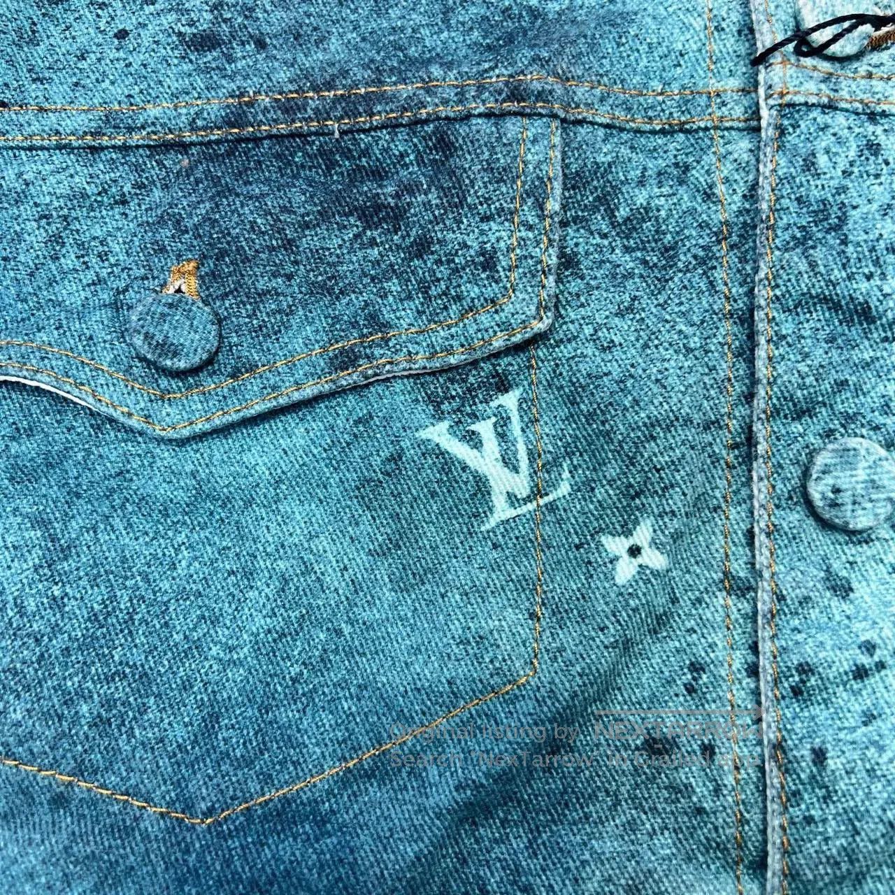 Louis Vuitton louis vuitton blue white denim jacket. Size US L / EU 52-54 / 3 - 4 Thumbnail