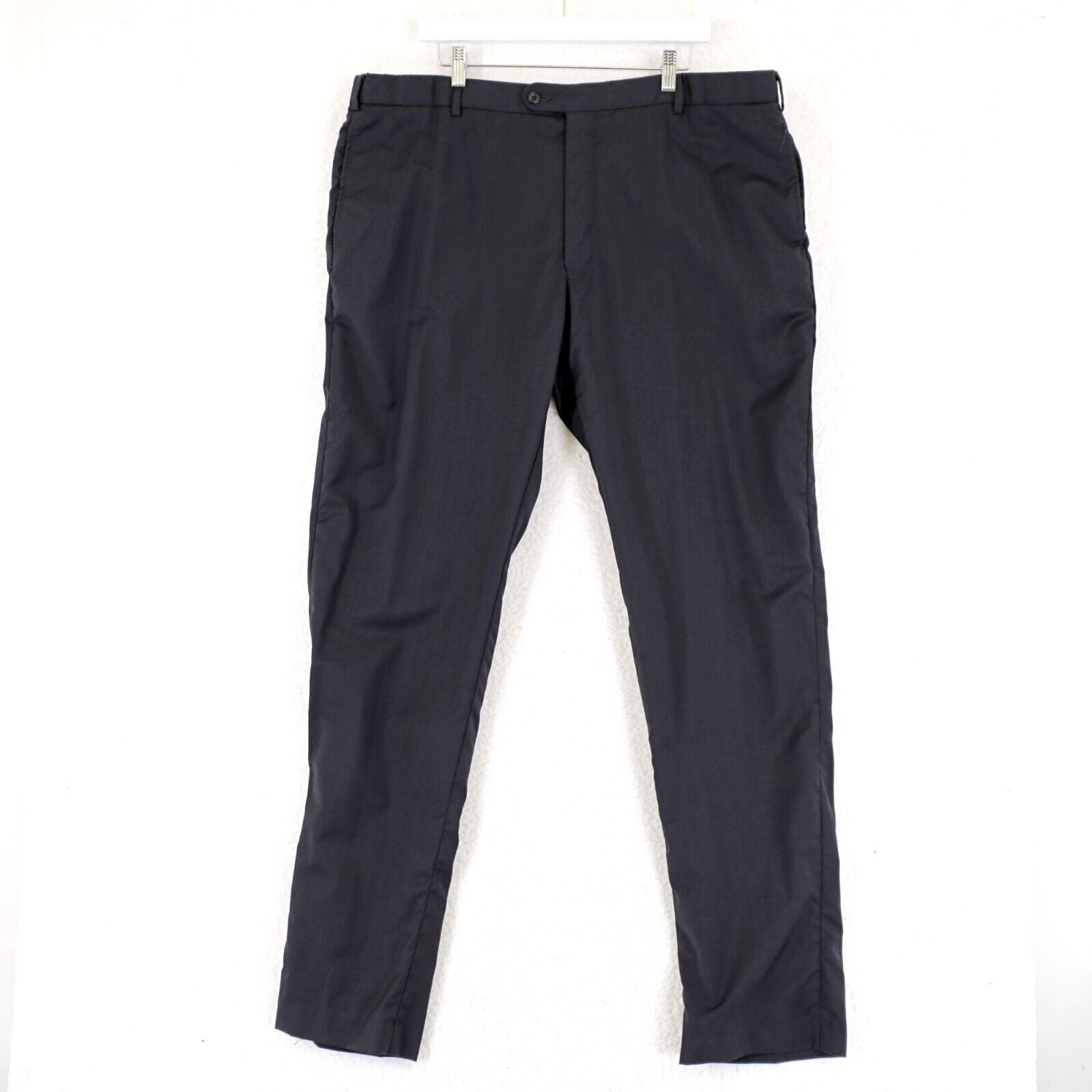 Joseph Abboud Joseph Abboud Marzotto Super 120s Wool Gray 42/36 Dress Pant Size 42L - 1 Thumbnail