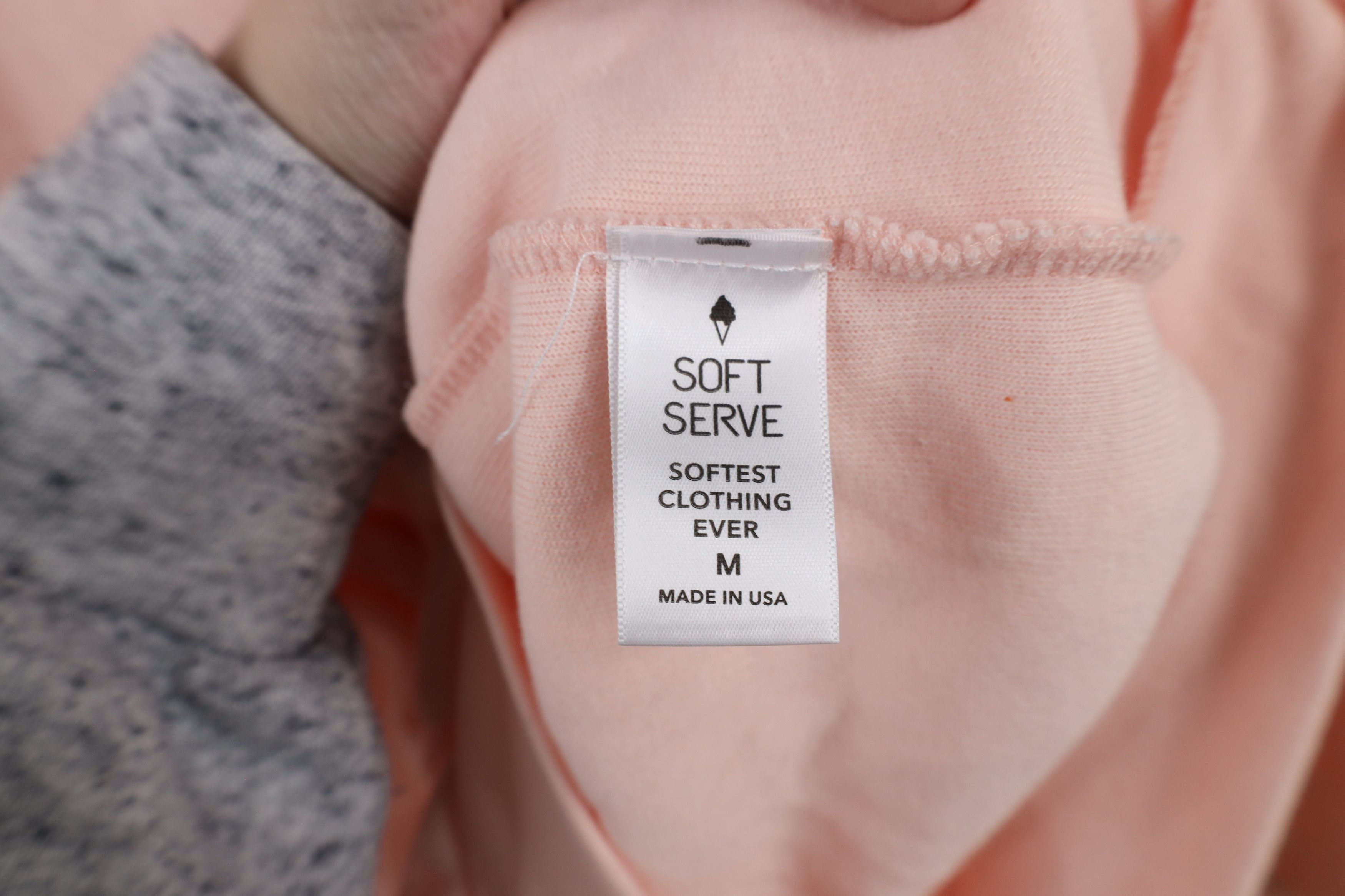 Vintage Soft Serve Soft Cloud Cotton Hoodie Sweatshirt Pink USA Size M / US 6-8 / IT 42-44 - 10 Thumbnail