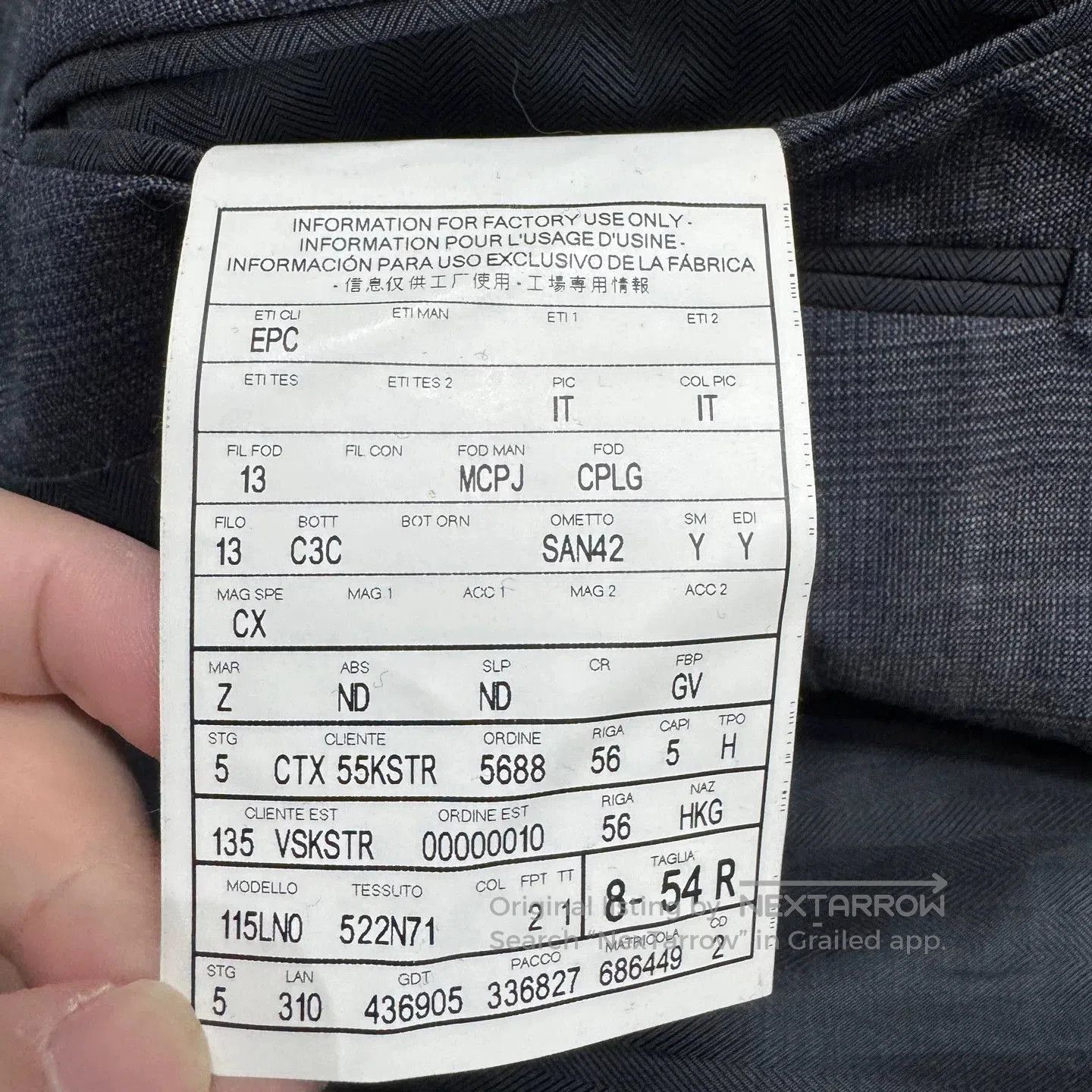 Ermenegildo Zegna Ermenegildo Zegna XXX Check Wool Blazer. Size US L / EU 52-54 / 3 - 3 Thumbnail