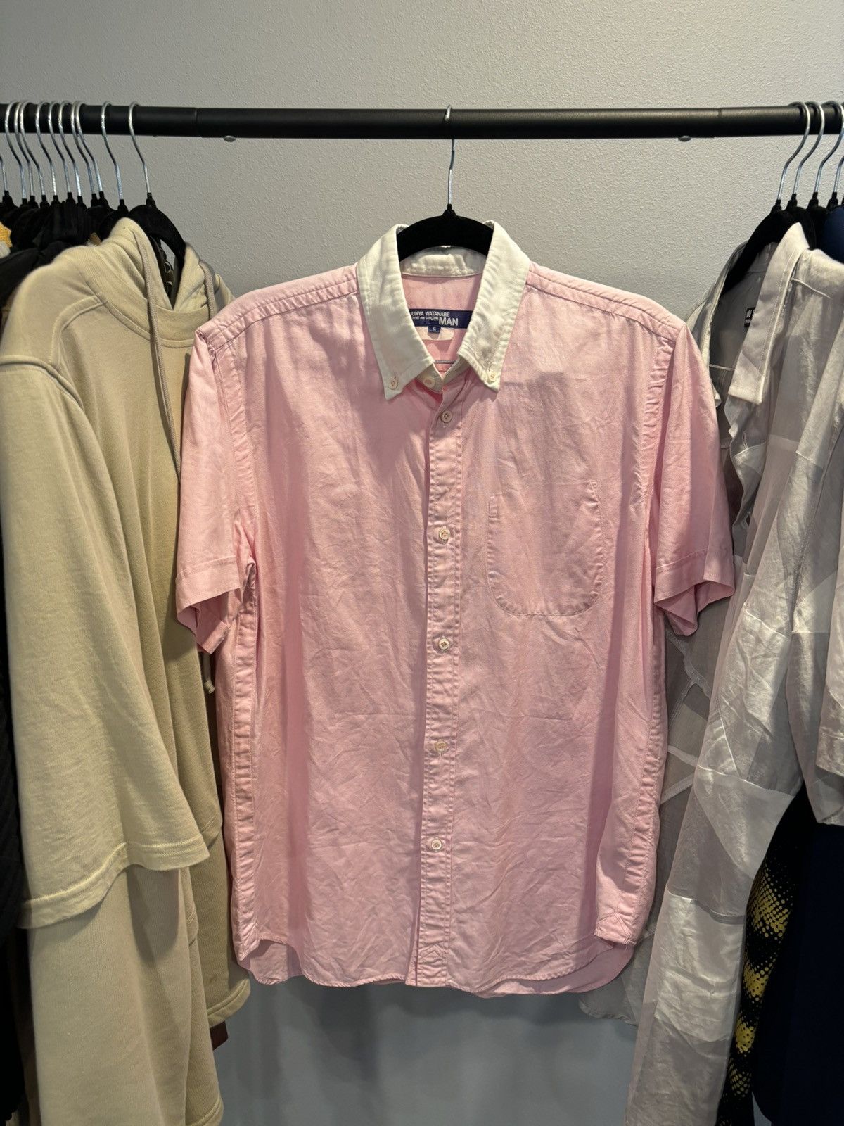 Junya Watanabe Junya Watanabe AW07 Pink Button Up Shirt 👕 Size US S / EU 44-46 / 1 - 6 Thumbnail
