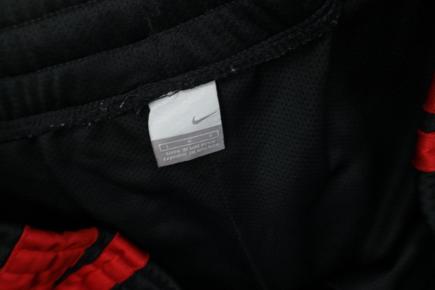 Nike Vintage Y2K Nike Scott Mini Swoosh Mesh Wide Leg Pants Black Size US 36 / EU 52 - 9 Thumbnail