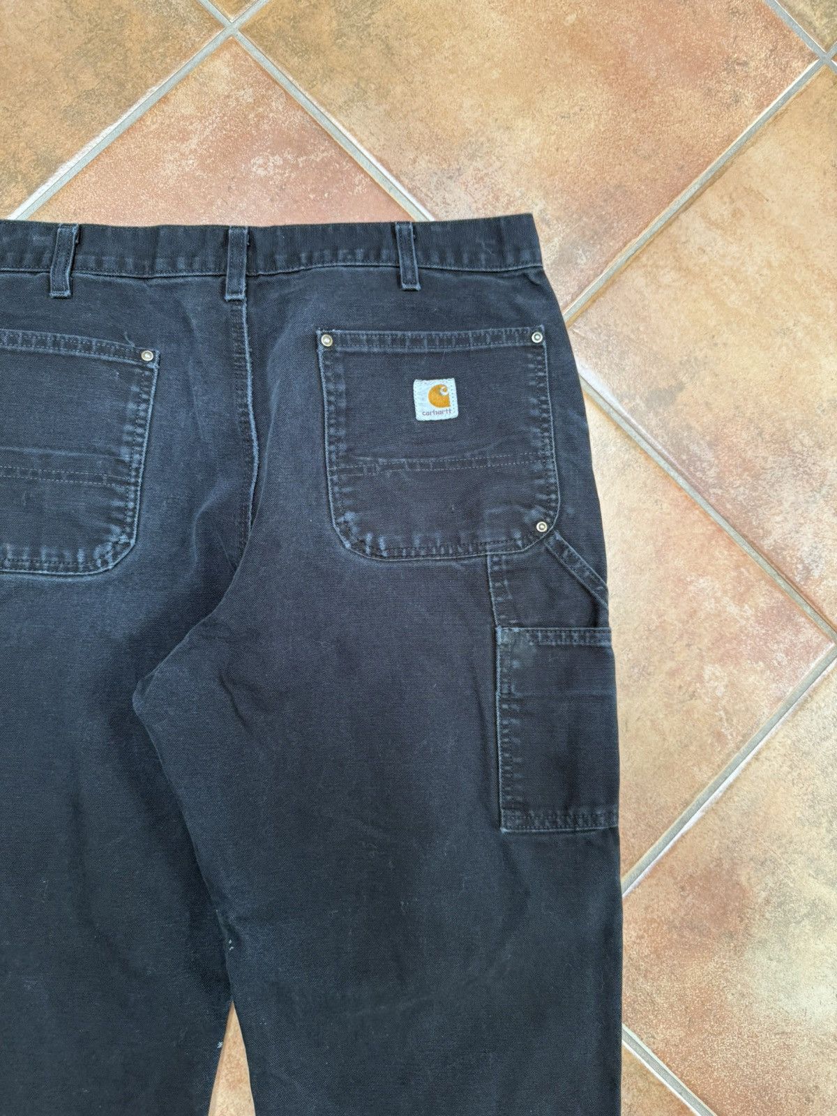 Carhartt Vintage Black Carhartt Double Knees Size US 36 / EU 52 - 10 Thumbnail