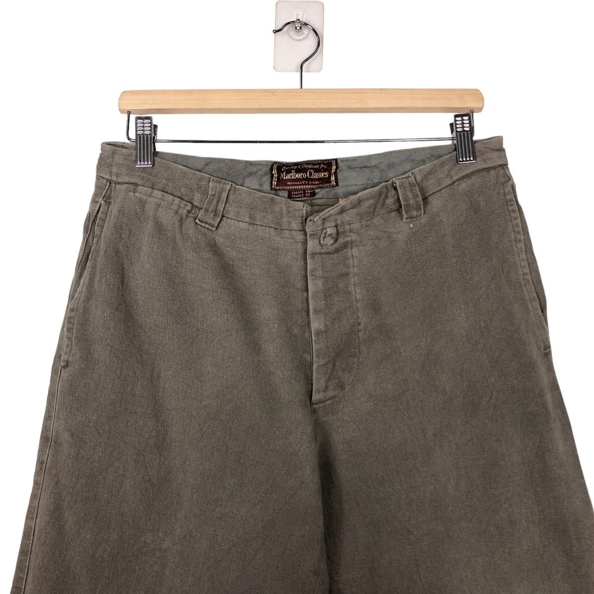 Japanese Brand 🔥Rich Grey - Vintage Marlboro Classic Trousers Size US 32 / EU 48 - 3 Thumbnail