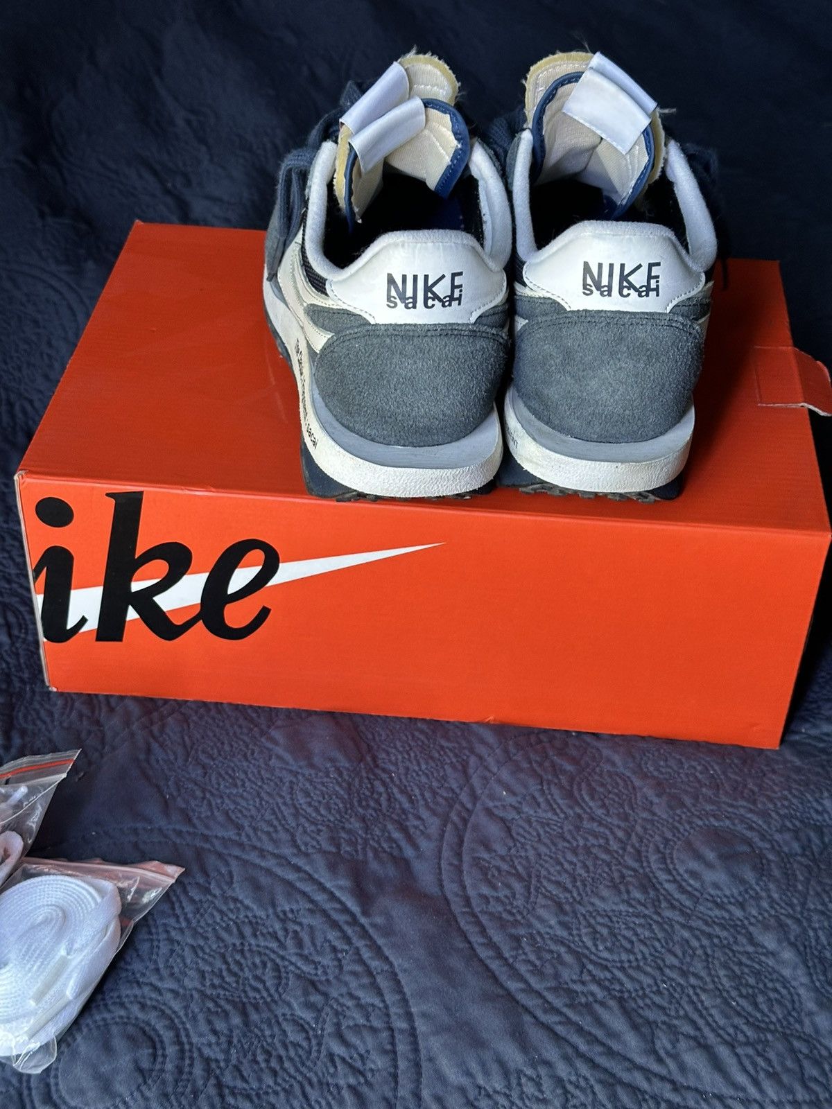Sacai Nike LD Waffle Sacai Fragment Blue Void Size US 9 / EU 42 - 18 Thumbnail