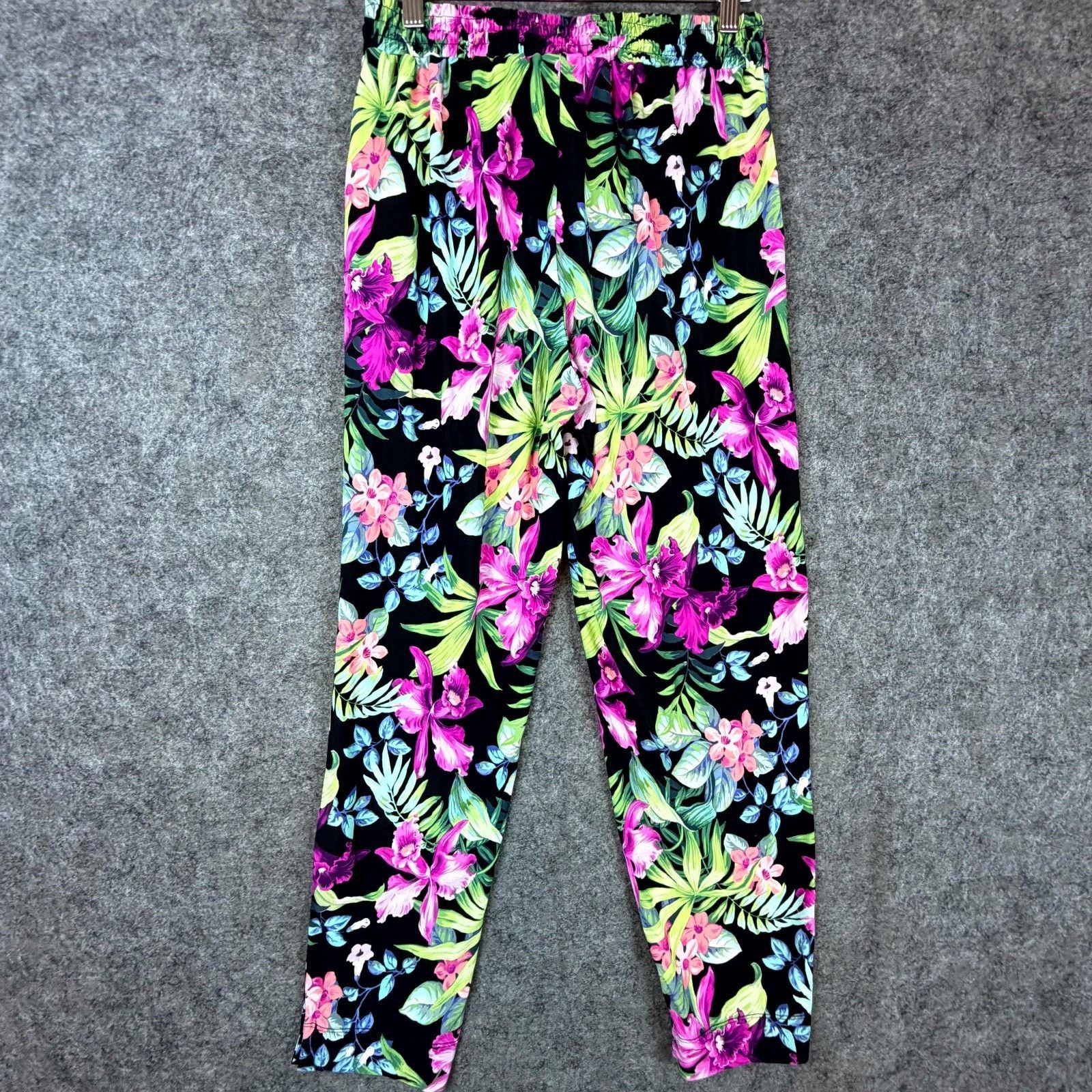 Tommy Bahama Tommy Bahama Joggers Womens Small Tropical Hawaiian Dopamine Size 26" / US 2 / IT 38 - 2 Thumbnail