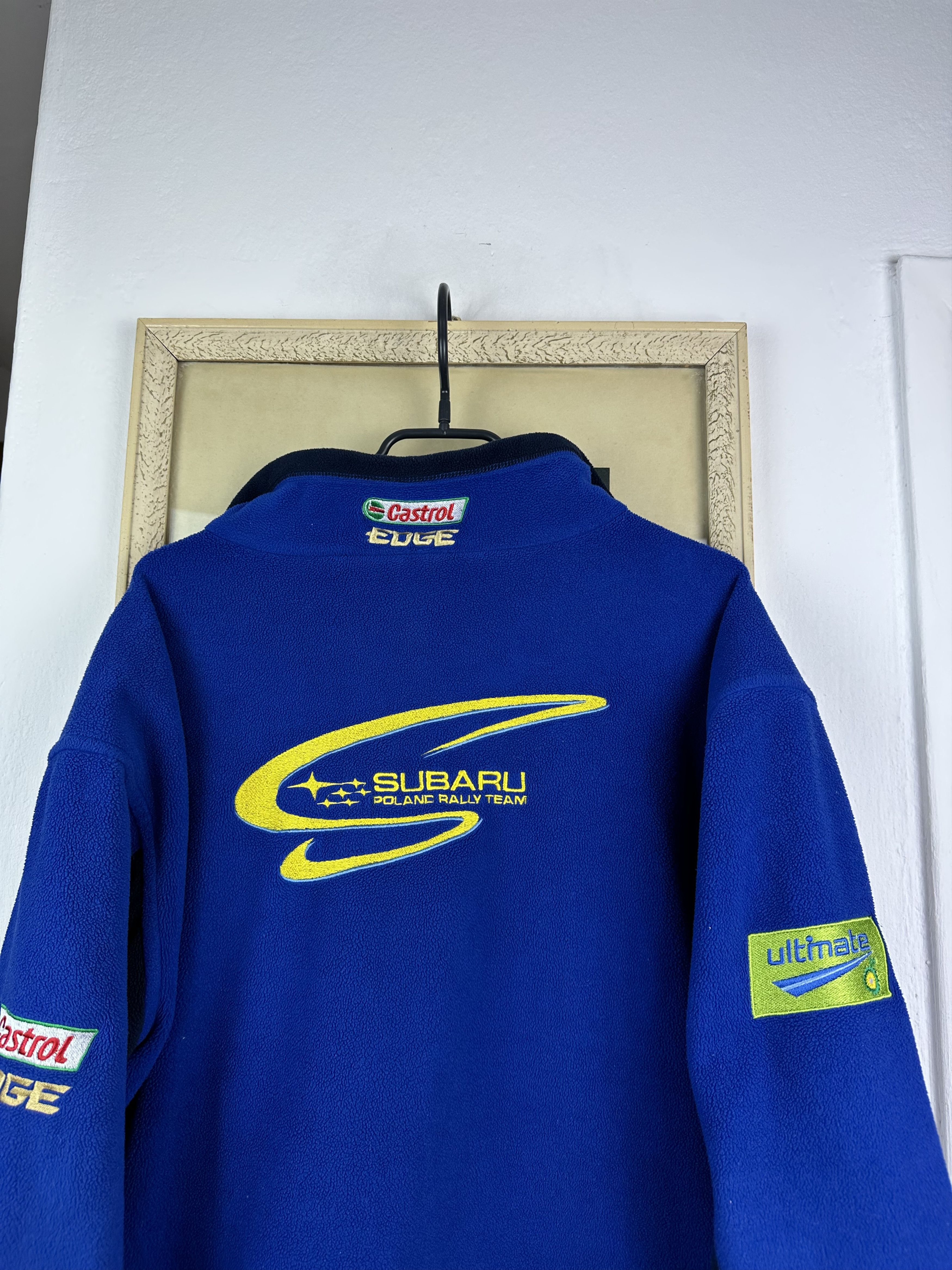 Vintage Vintage Subaru Racing Fleece Zip Jacket Rare Marlboro Size US M / EU 48-50 / 2 - 2 Thumbnail