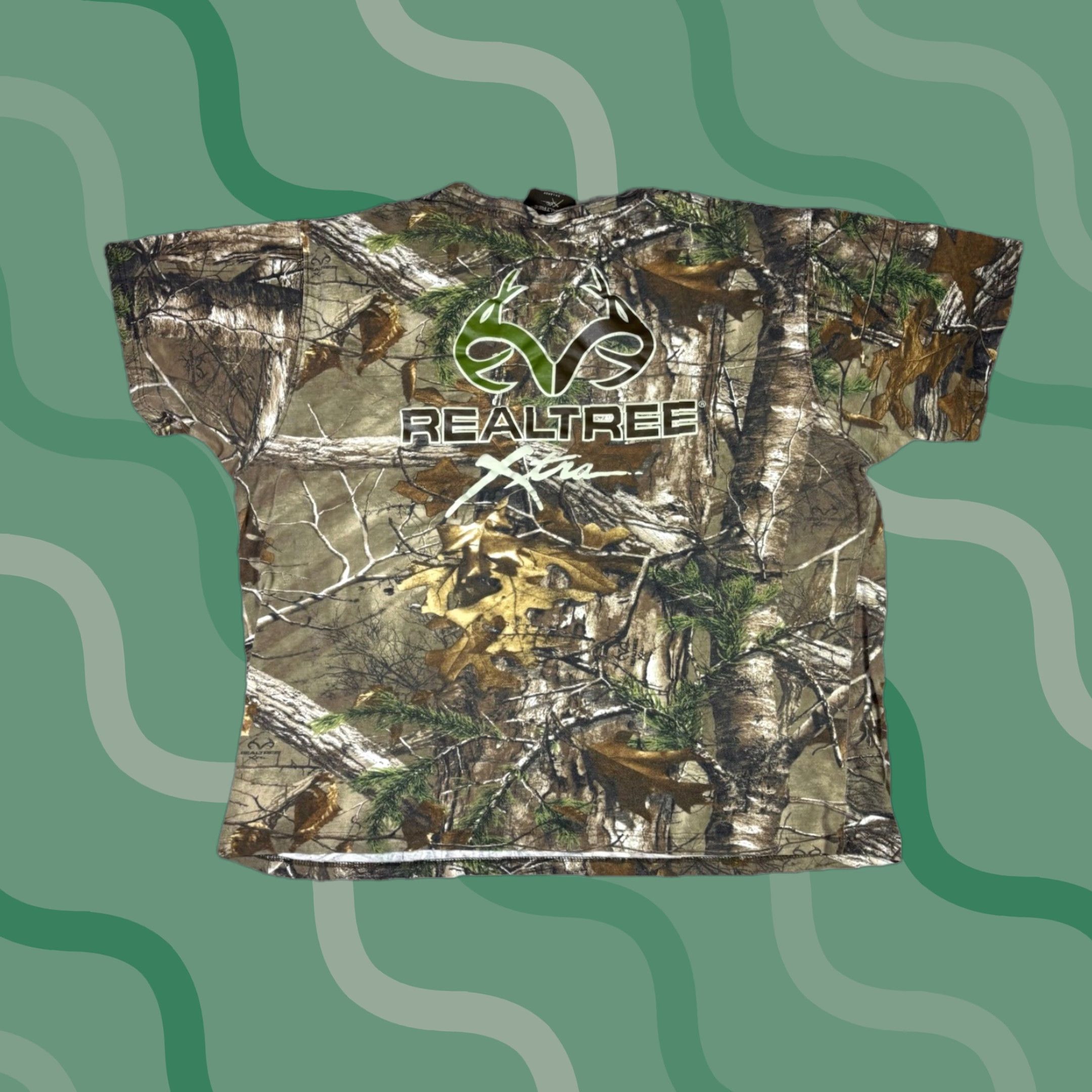Realtree Realtree Xtra T Shirt Camo Adult 2XL Hunting Outdoors Logo Crew Neck Short Sleeve Men Multicolor Camouflage Size US XXL / EU 58 / 5 - 1 Thumbnail