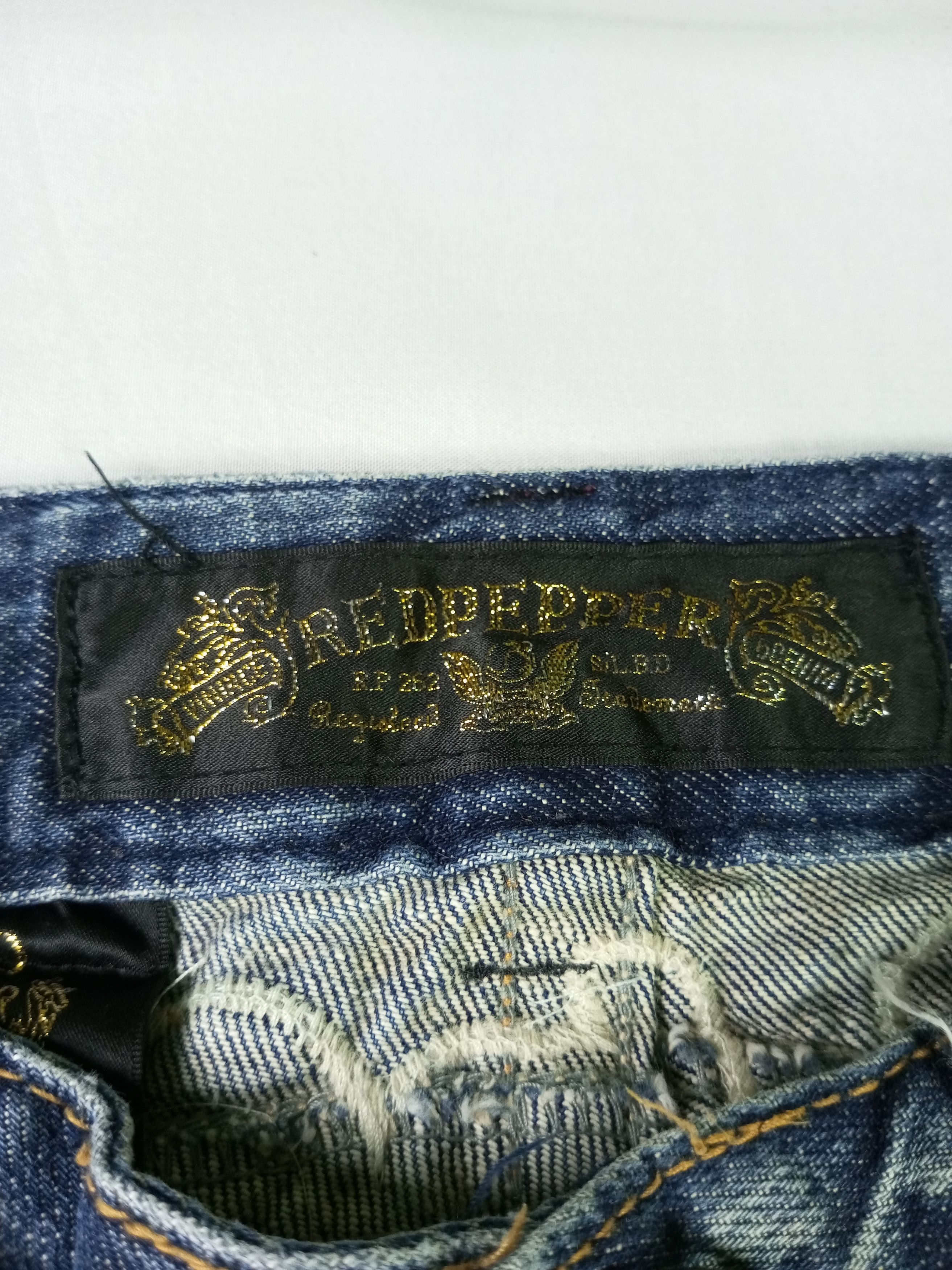 Japanese Brand 🔥Flare🔥🔥Vintage Japanese Brand Red Pepper Jeans Size US 26 / EU 42 - 7 Thumbnail