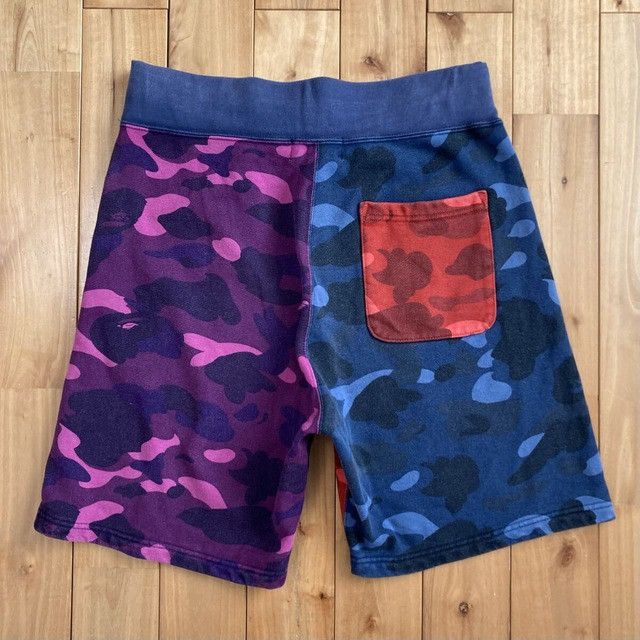 Bape BAPE Crazy Camo Sweat Shorts a bathing ape ★size M Size US 32 / EU 48 - 2 Thumbnail