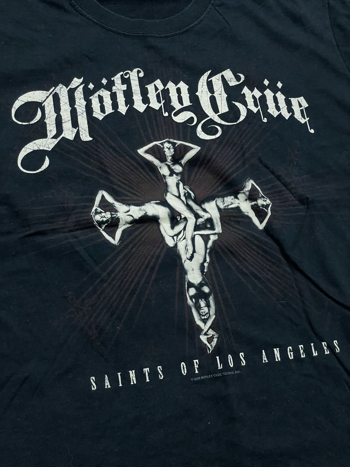 Band Tees Vintage 2009 Motley Crue Saints of Los Angeles T Shirt Size US S / EU 44-46 / 1 - 6 Thumbnail