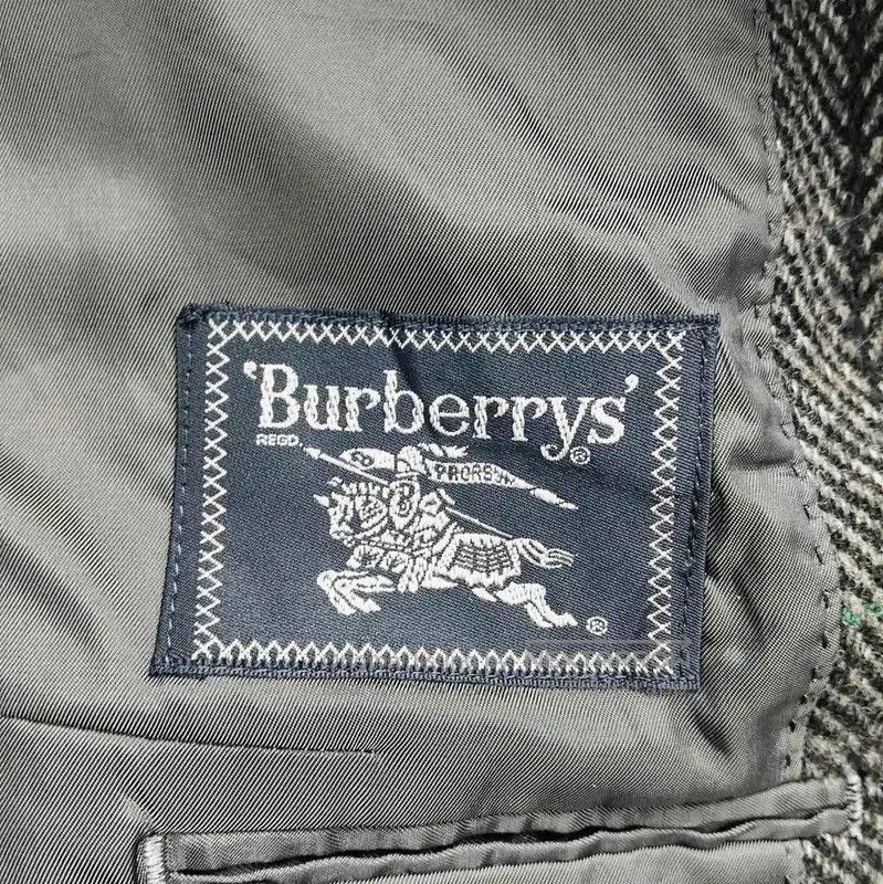 Burberry Burberry Men's Gray Wool Long Sleeve Coat. Size US L / EU 52-54 / 3 - 3 Thumbnail
