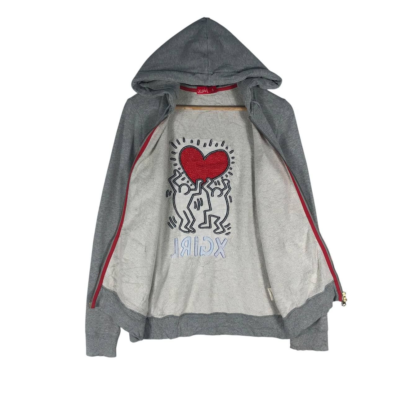 Hysteric Glamour Vintage X- Girl Hysteric Glamour Zipper Hoodie Size US S / EU 44-46 / 1 - 7 Thumbnail