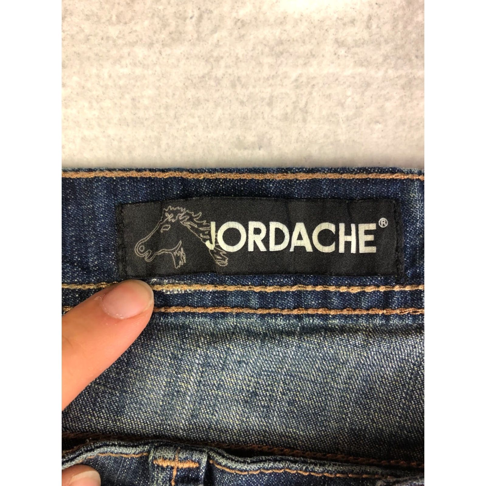 Jordache Jordache Mid Rise Bootcut Jeans Womens Size 6 Blue Denim Regular Rise 29in Inseam Blue Denim - Jordache Bootscut? Size 28" / US 6 / IT 42 - 7 Thumbnail