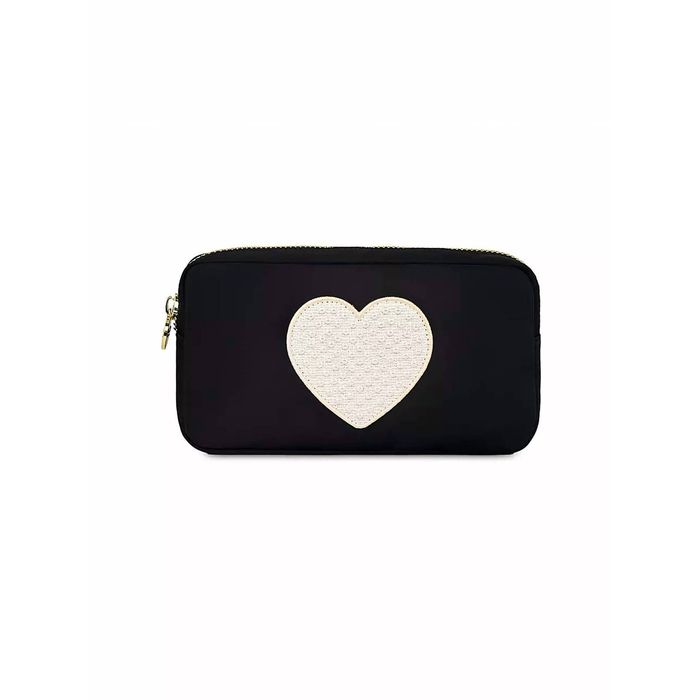 Clover Canyon STONEY CLOVER LANE Jumbo Heart Small Pouch In Noir Grailed