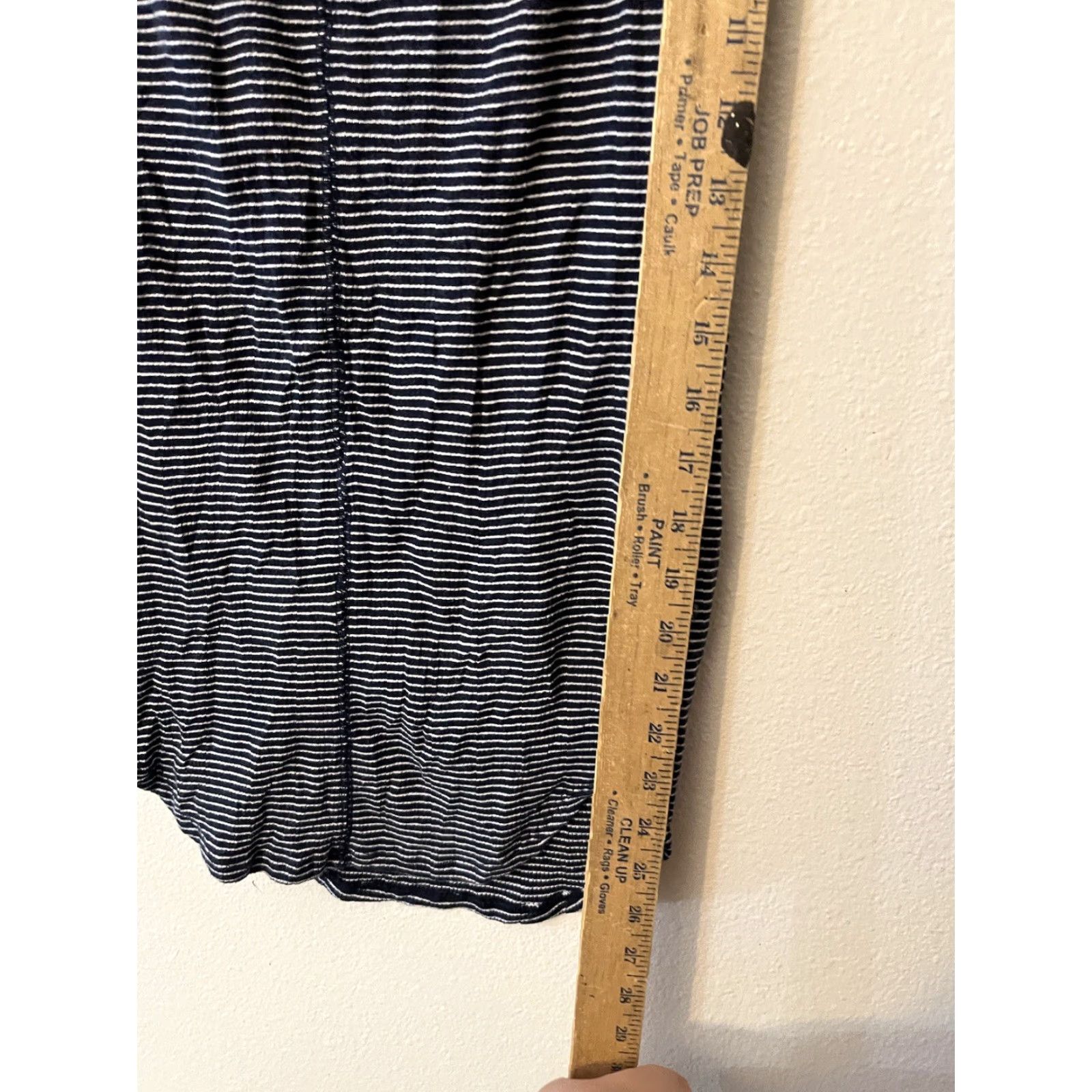 Gap Gap Tank Women Large Blue Striped Sleeveless Crew Neck Tie Cotton Blend Linen Blend Modal Casual Bohemian Colorful Size L / US 10 / IT 46 - 4 Thumbnail
