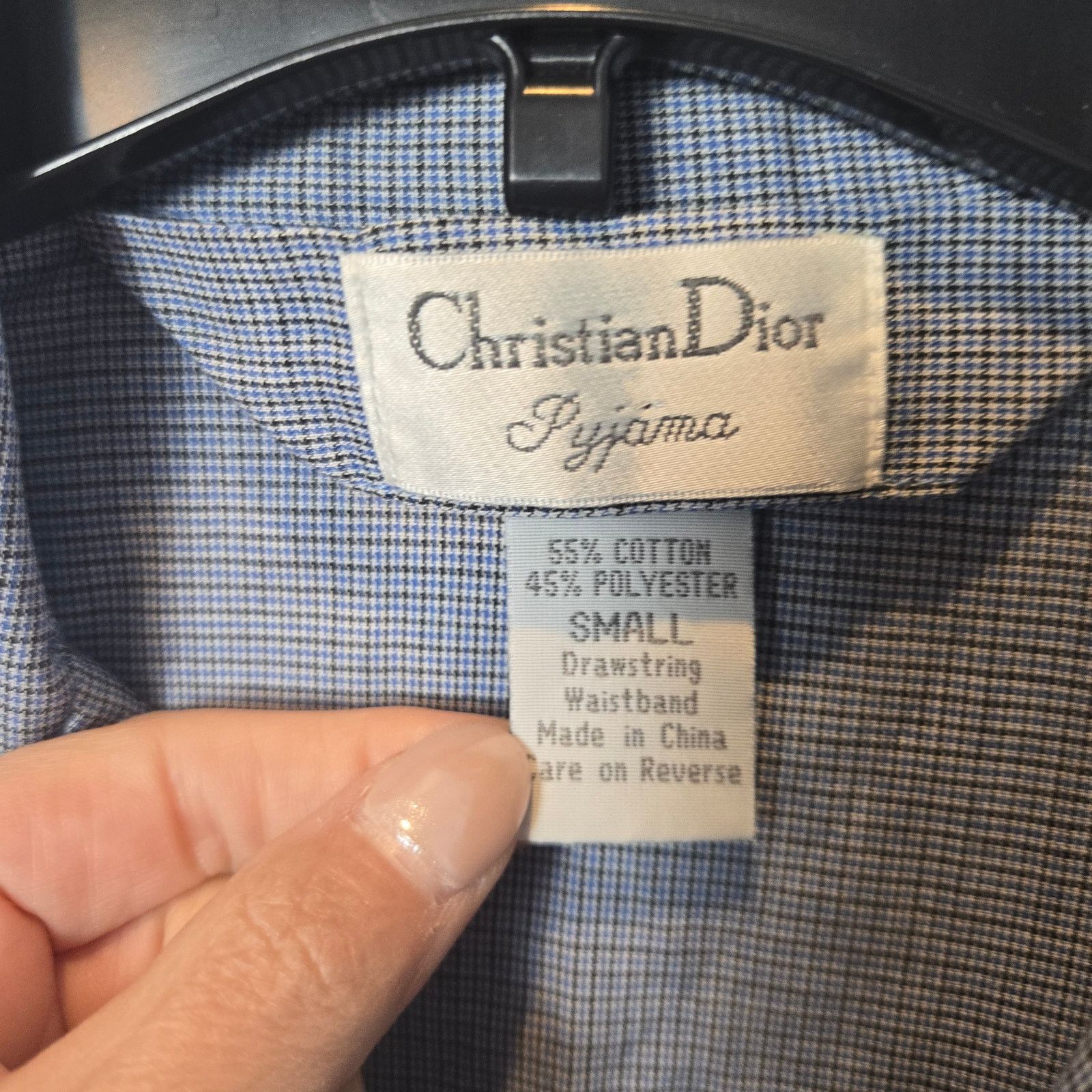 Dior Christian Dior Pyjama top sz Small Size US S / EU 44-46 / 1 - 5 Thumbnail