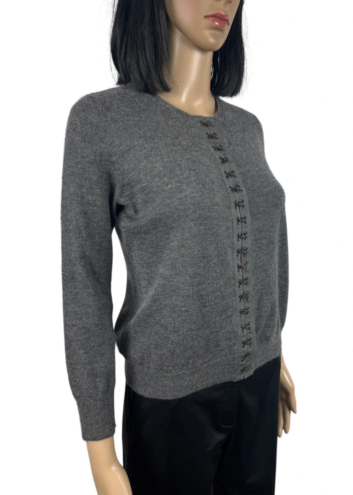 Joseph Joseph Cashmere Cardigan 3/4 Sleeve With Hooks size S Size S / US 4 / IT 40 - 3 Thumbnail