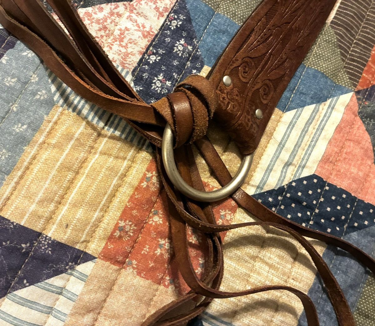 Ralph Lauren RALPH LAUREN WOMEN’S LEATHER BELT- SIZE MEDIUM (30”-36”) Size ONE SIZE - 5 Thumbnail