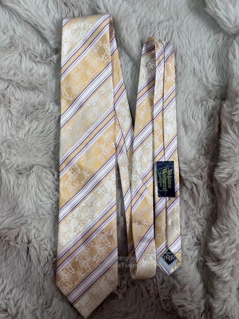 Vivienne Westwood Vivienne Westwood All-over printed logo tie Size ONE SIZE - 3 Thumbnail