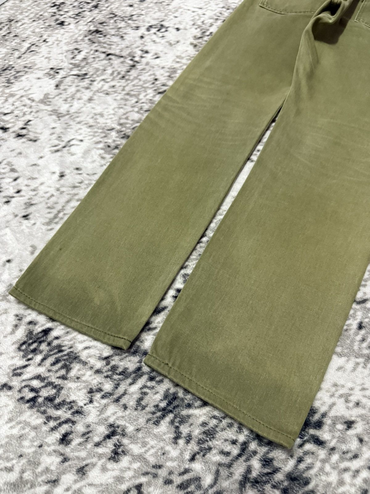 Kapital Vintage Kapital Sun Faded Green Slim Jeans Size US 29 - 9 Thumbnail
