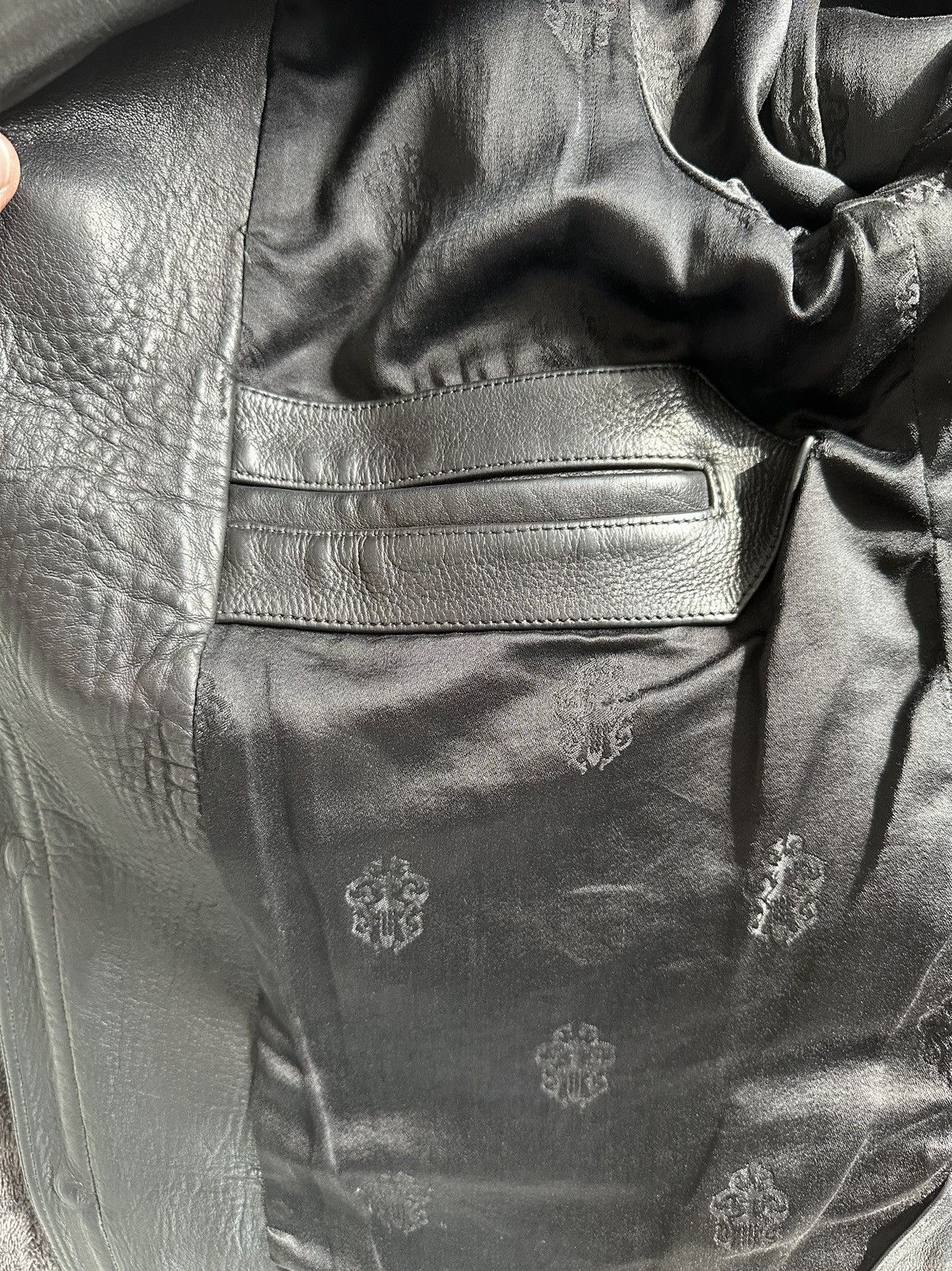 Chrome Hearts RARE Talon Leather Motorcycle Jacket 1993 Size US M / EU 48-50 / 2 - 21 Thumbnail