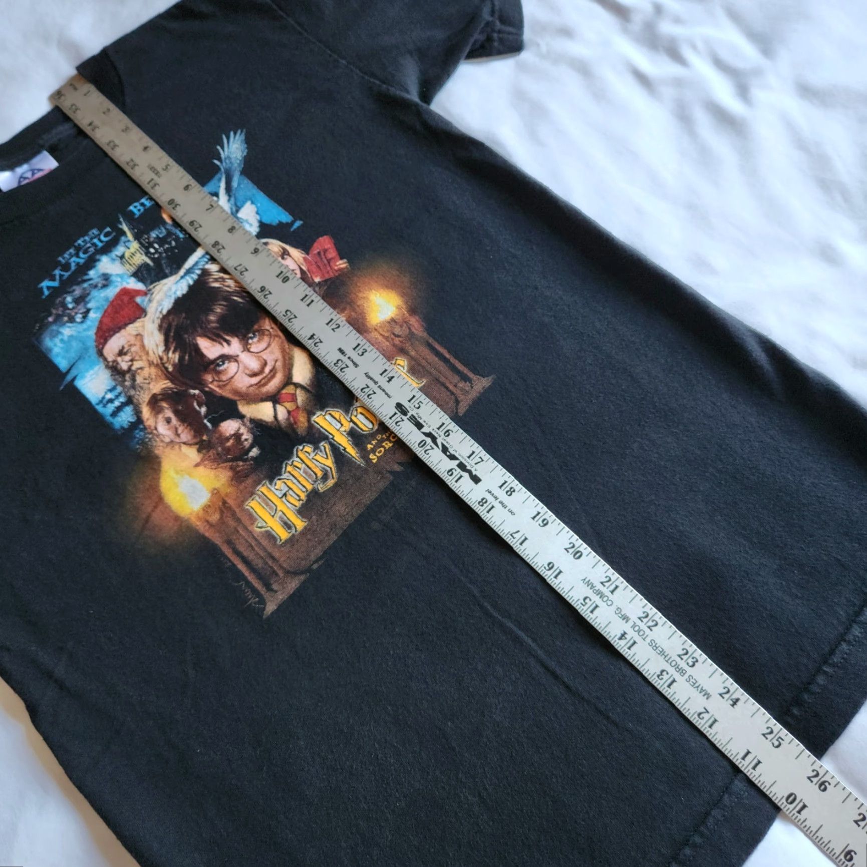 Vintage VINTAGE Harry Potter And The Sorcerer’s Stone 2001 Movie Promo S Graphic T-Shirt Black Rare Tee Mens S Size US S / EU 44-46 / 1 - 5 Thumbnail