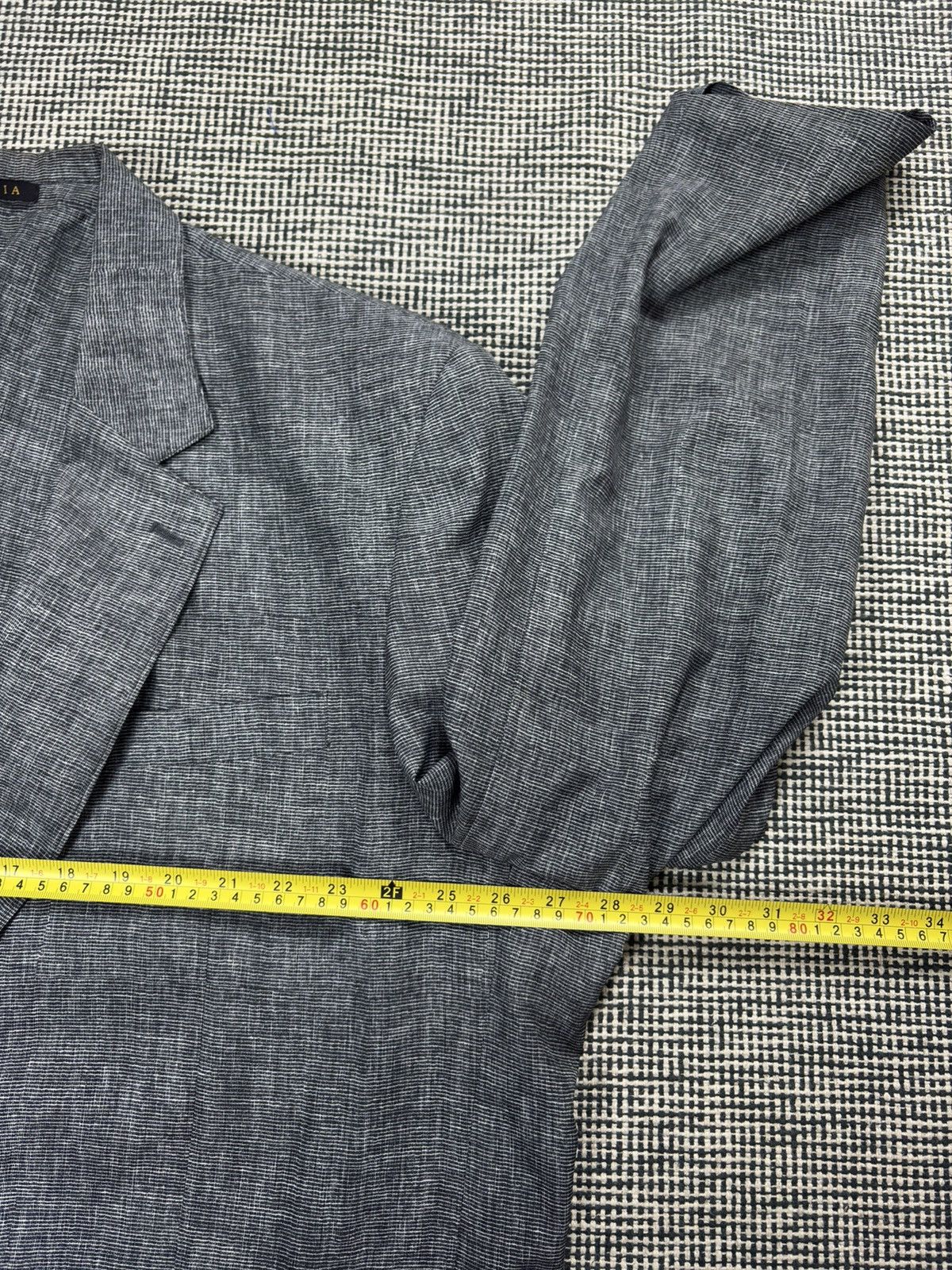 Isaia Isaia heritage poly micro comp sport blazer jacket luxury Size 46R - 11 Thumbnail