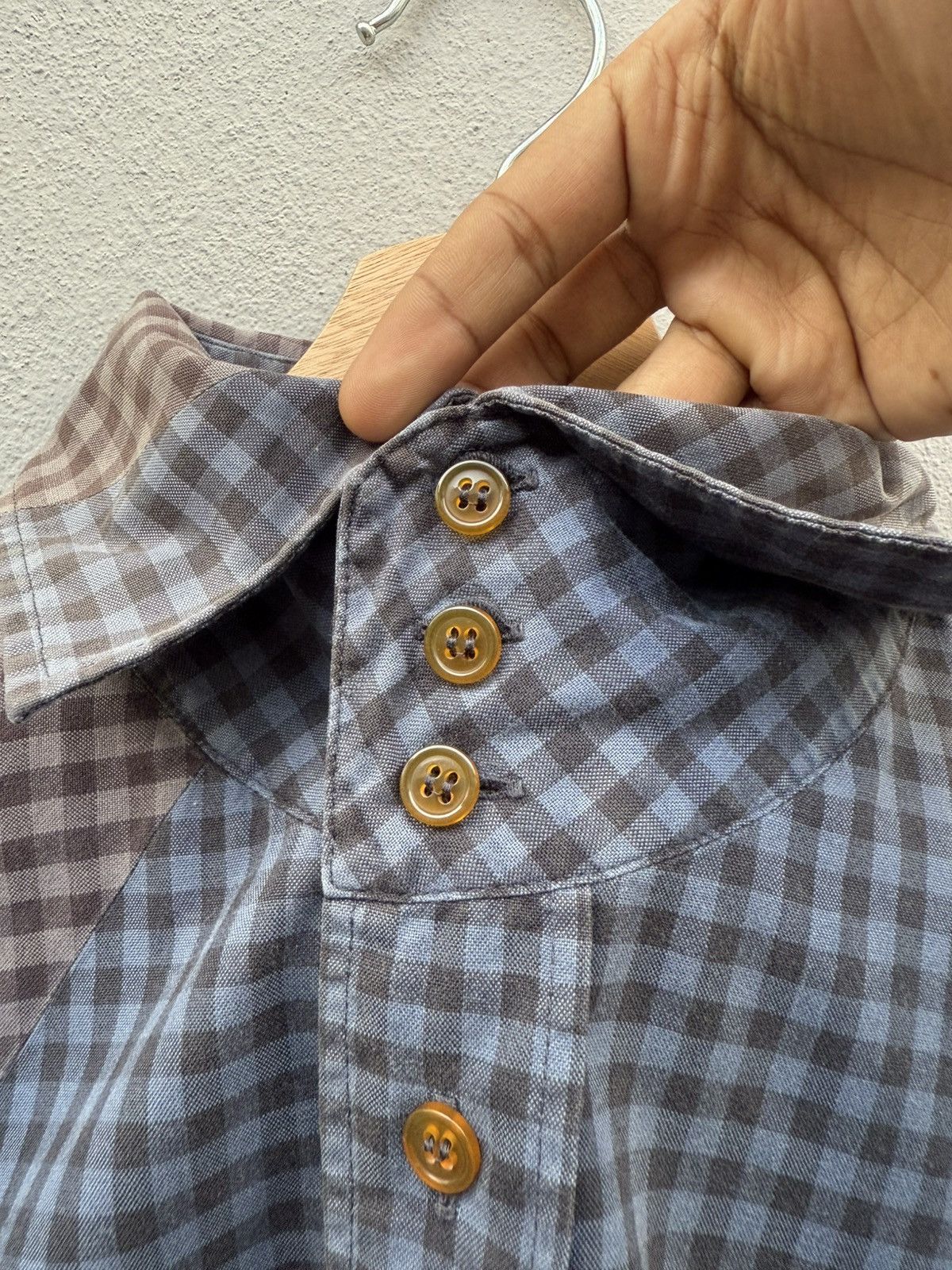 Vivienne Westwood Vivienne Westwood MAN Reconstructed Asymmetrical Shirt Size US M / EU 48-50 / 2 - 10 Thumbnail