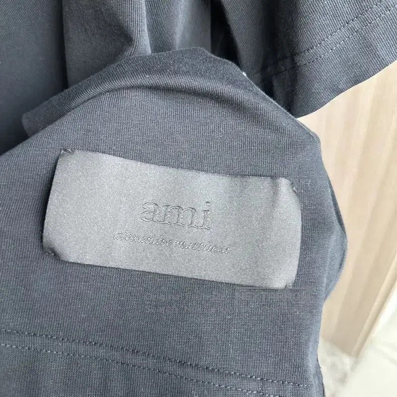 AMI AMI Black Cotton Summer T-shirt for Men . Size US XL / EU 56 / 4 - 3 Thumbnail