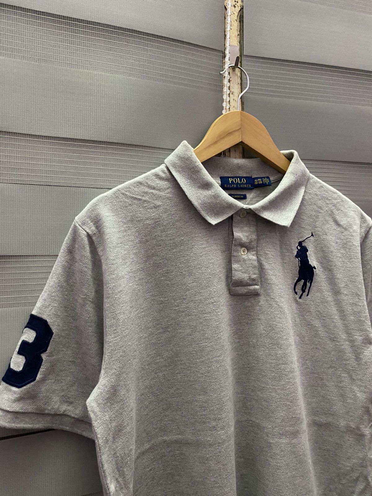 Polo Ralph Lauren Vintage Polo Ralph Lauren #3 Big Pony Logo Polo Tee Size US M / EU 48-50 / 2 - 2 Thumbnail