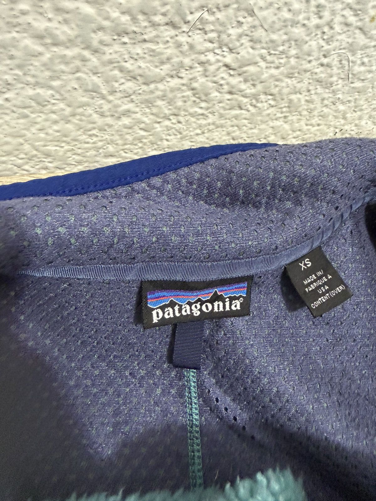 Patagonia PATAGONIA BABY RETRO PILE CARDIGAN 1993 RARE GLACIER BLUE Size US XS / EU 42 / 0 - 8 Thumbnail