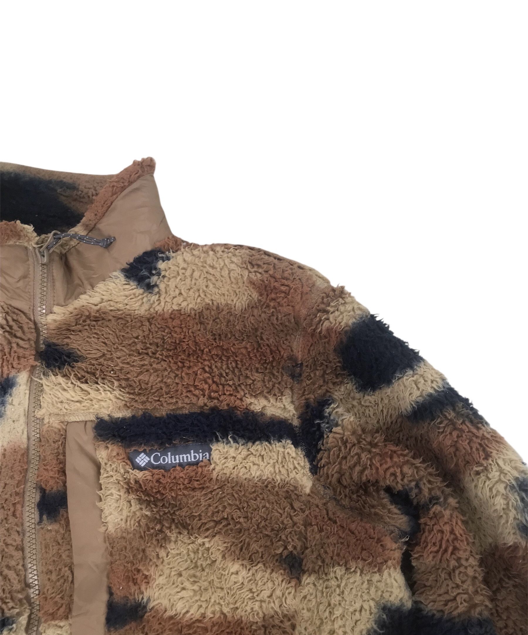 Columbia Colombia Fleece Sherpa Zipper Jacket Size US L / EU 52-54 / 3 - 3 Thumbnail