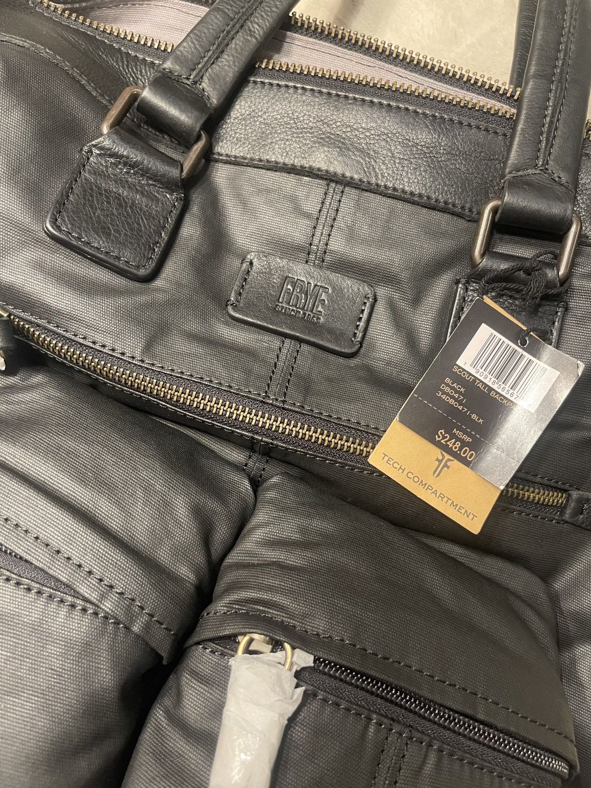 Frye Frye Scout Tall Backpack Bag Size ONE SIZE - 5 Thumbnail