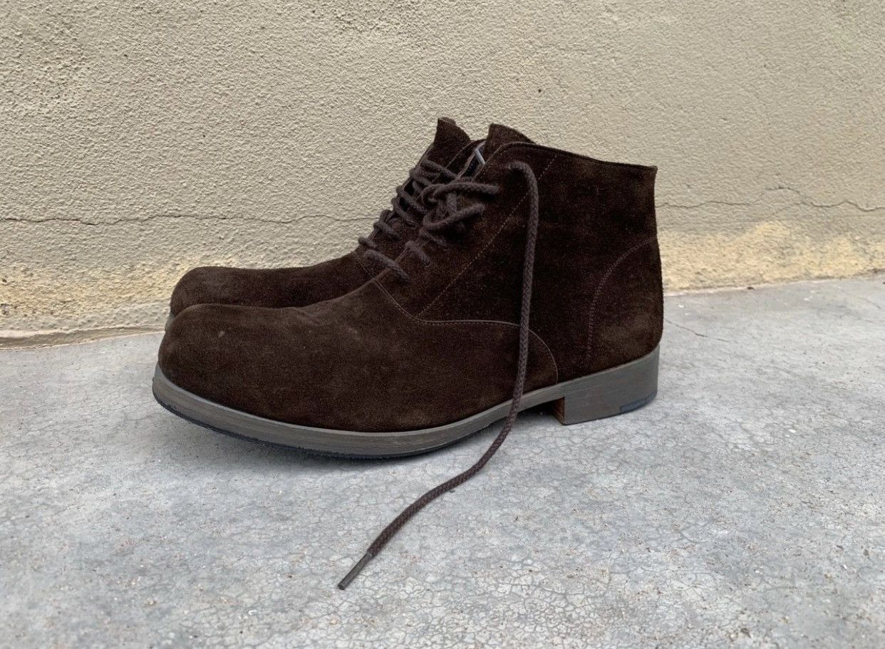 Comme des Garcons ARCHIVE 🔥 Comme Des Garcons leather Suede Chukka Boots Size US 8.5 / EU 41-42 - 1 Thumbnail