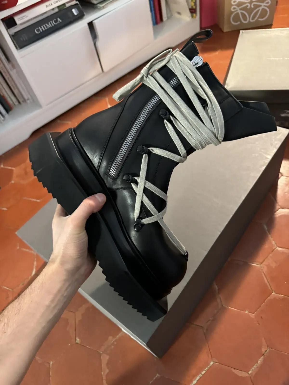 Rick Owens Rick Owens Megalace Boots Size US 8 / EU 41 - 4 Thumbnail