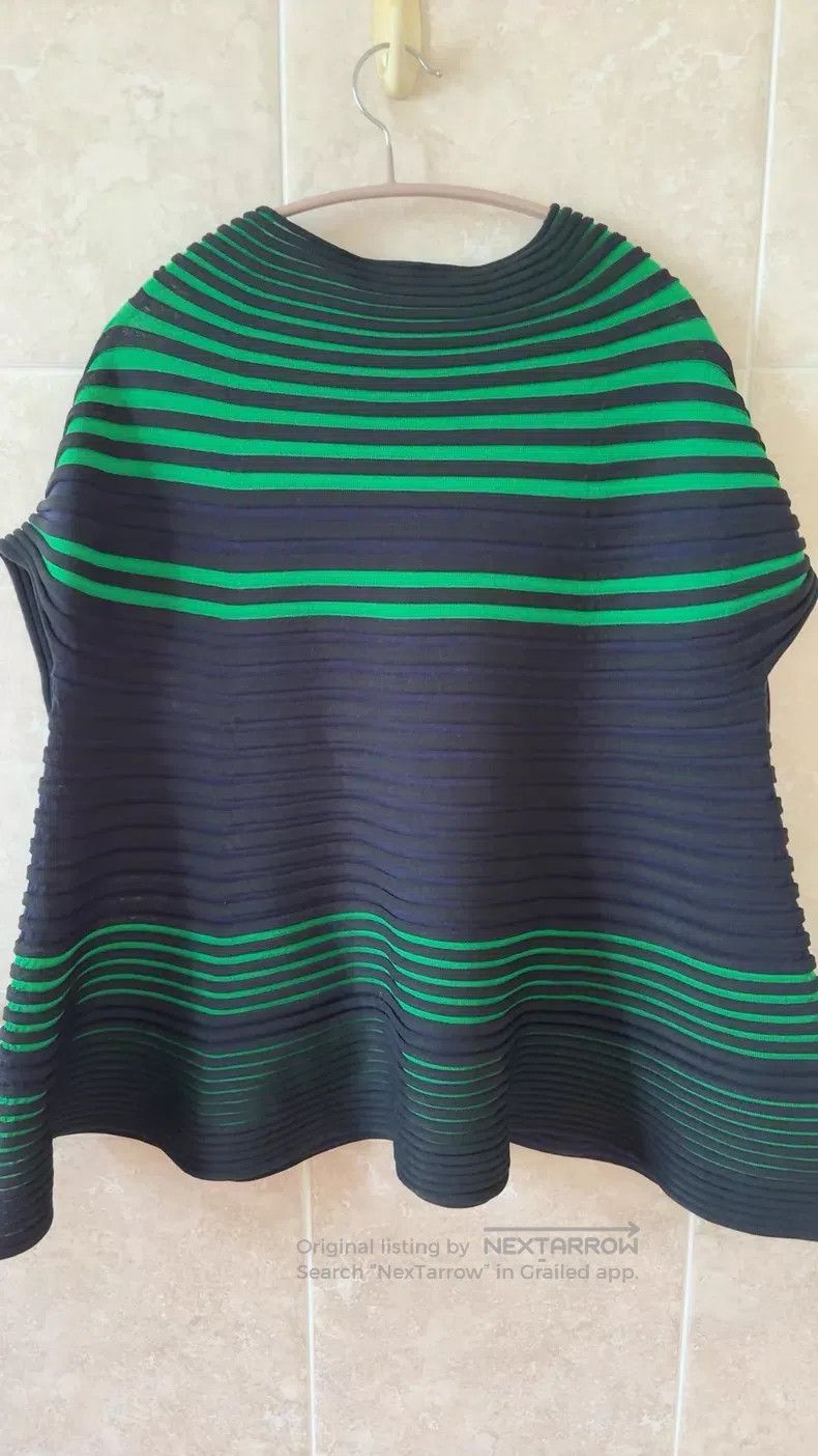 Issey Miyake Issey Miyake Constant Stripe Knit Top Size L / US 10 / IT 46 - 3 Thumbnail