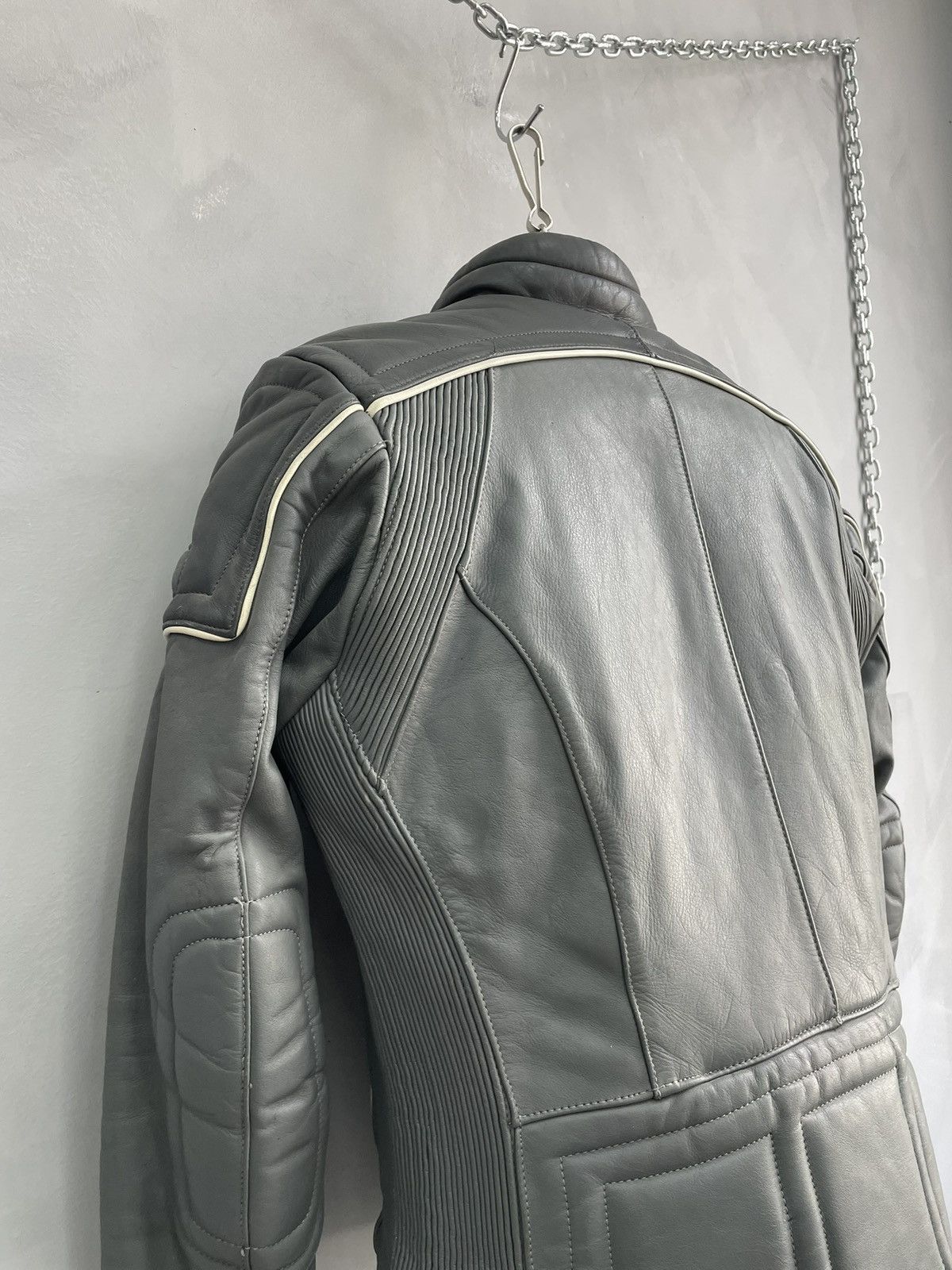 Genuine Leather Leather racing moto y2k marlboro style jacket Size US L / EU 52-54 / 3 - 12 Thumbnail