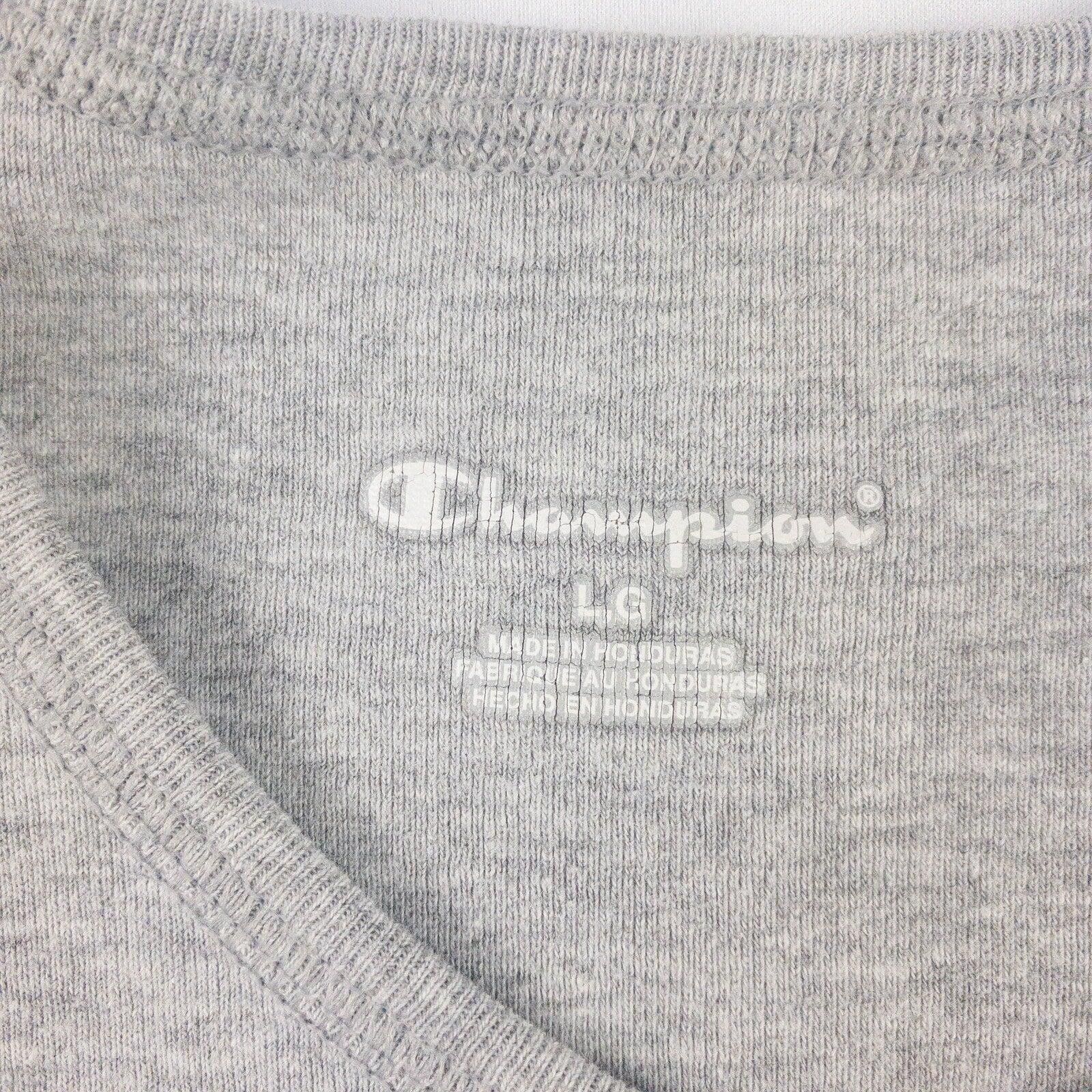 Champion Champion Heather Gray V Neck Slim Tee Shirt Womens Large Size L / US 10 / IT 46 - 12 Thumbnail