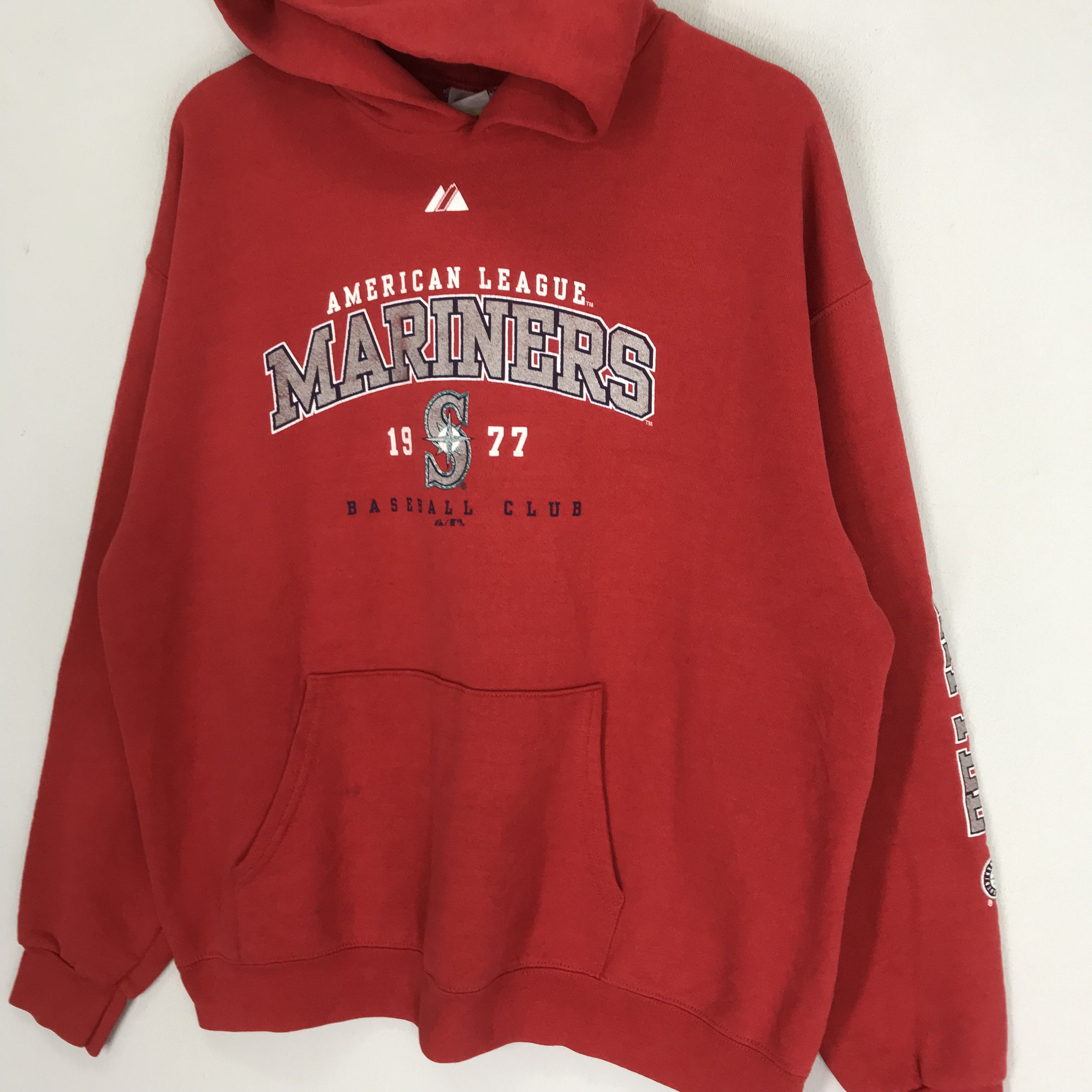 Marine Serre Vintage Seattle Mariners Baseball Team Sweater Red - 308 Size US L / EU 52-54 / 3 - 3 Thumbnail
