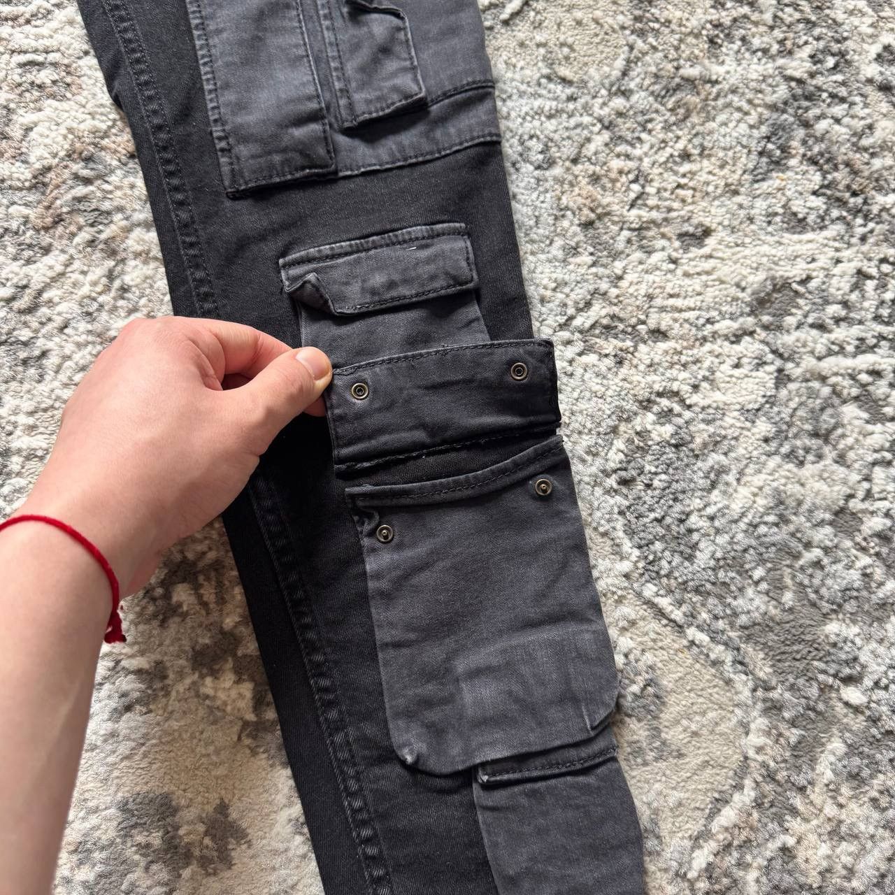Acne Studios Acne Studios Vader Archive Avant Garde Denim Black Jeans Size 28" / US 6 / IT 42 - 7 Thumbnail