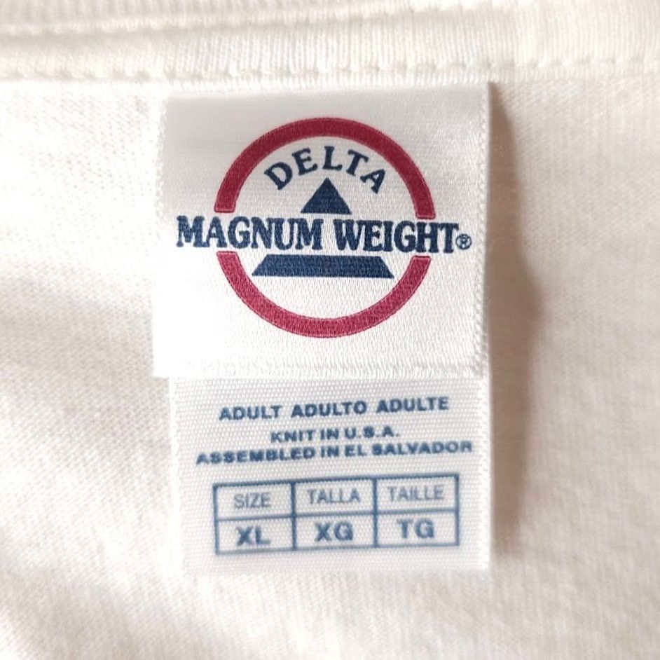 Delta VINTAGE Delta T Shirt Mens XL White Y2K California Movies Destination Beach Palm Trees 2000s Mens Size US XL / EU 56 / 4 - 5 Thumbnail
