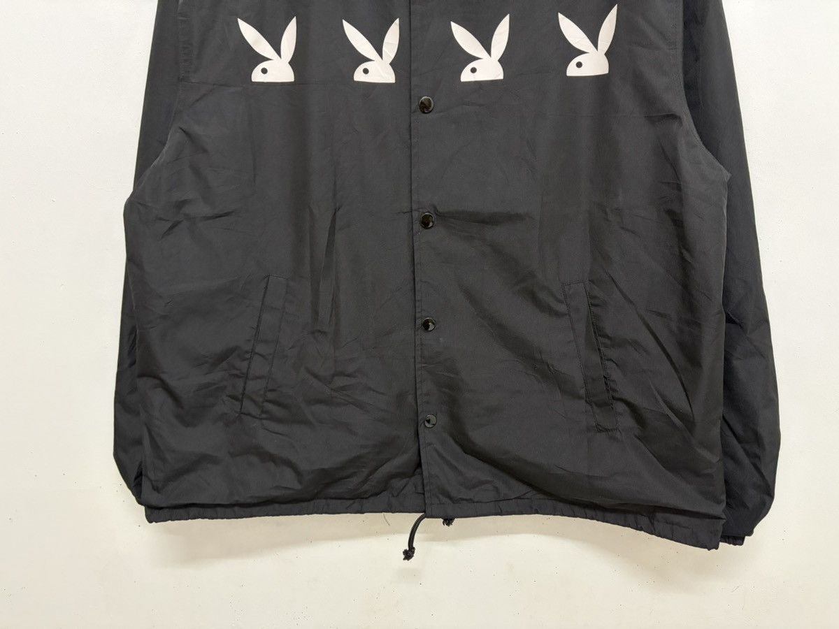 Playboy PLAYBOY 🐰 BIG LOGO EROTIC SEXY GRAPHICAL COACH JACKET Size US L / EU 52-54 / 3 - 4 Thumbnail